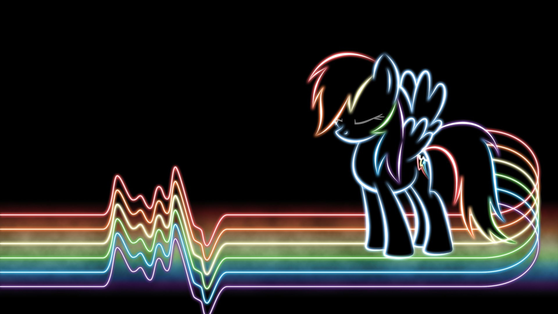 1920x1080 My Little Pony Friendship is Magic Wallpaper: MLP Glow Wallpapers | Rainbow dash, My little pony friendship, My little pony wallpaper