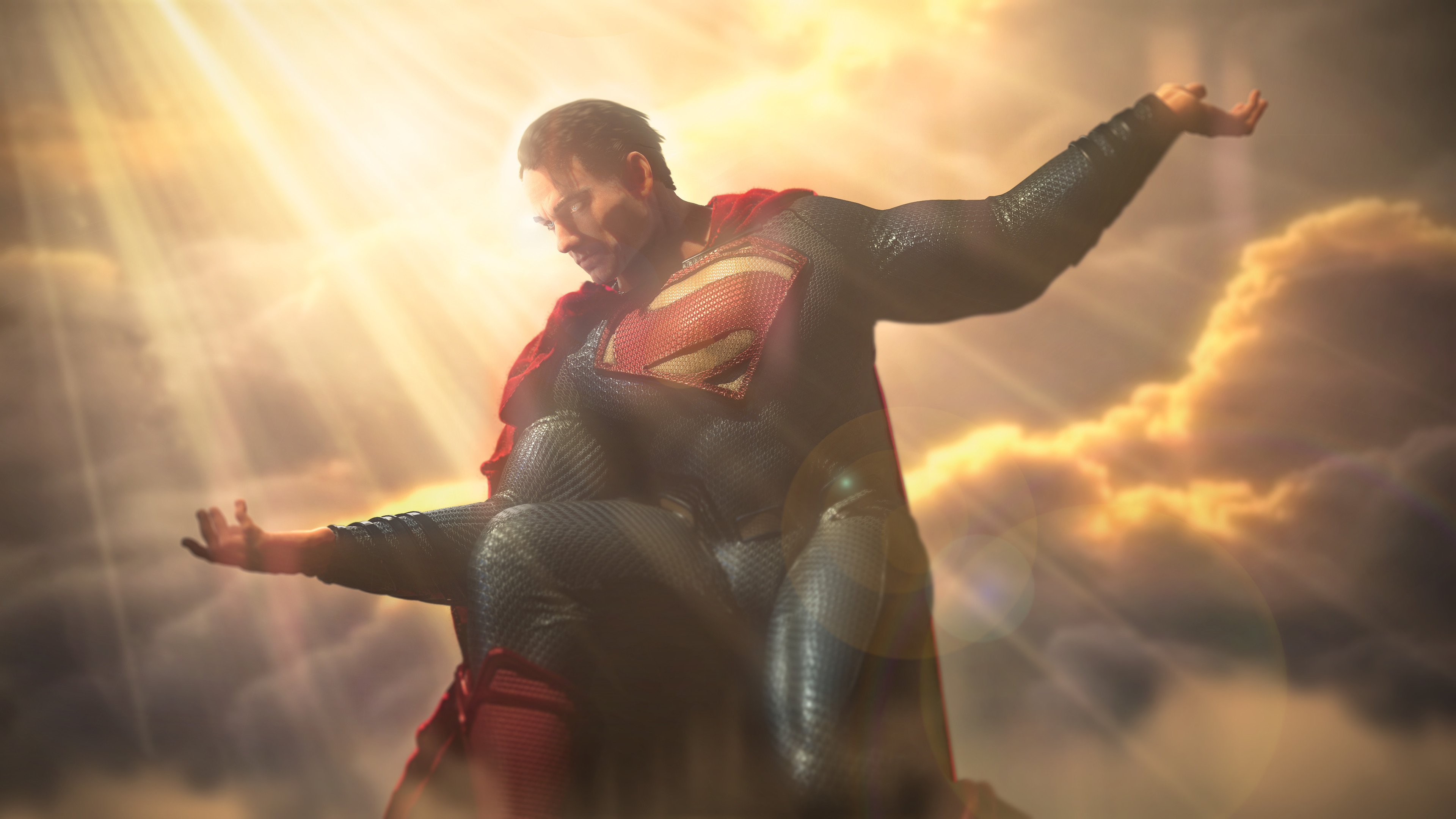 3840x2160 Man Of Steel Superman 3D 4k, HD Superheroes, 4k Wallpapers, Images, Backgrounds, Photos and Pictures