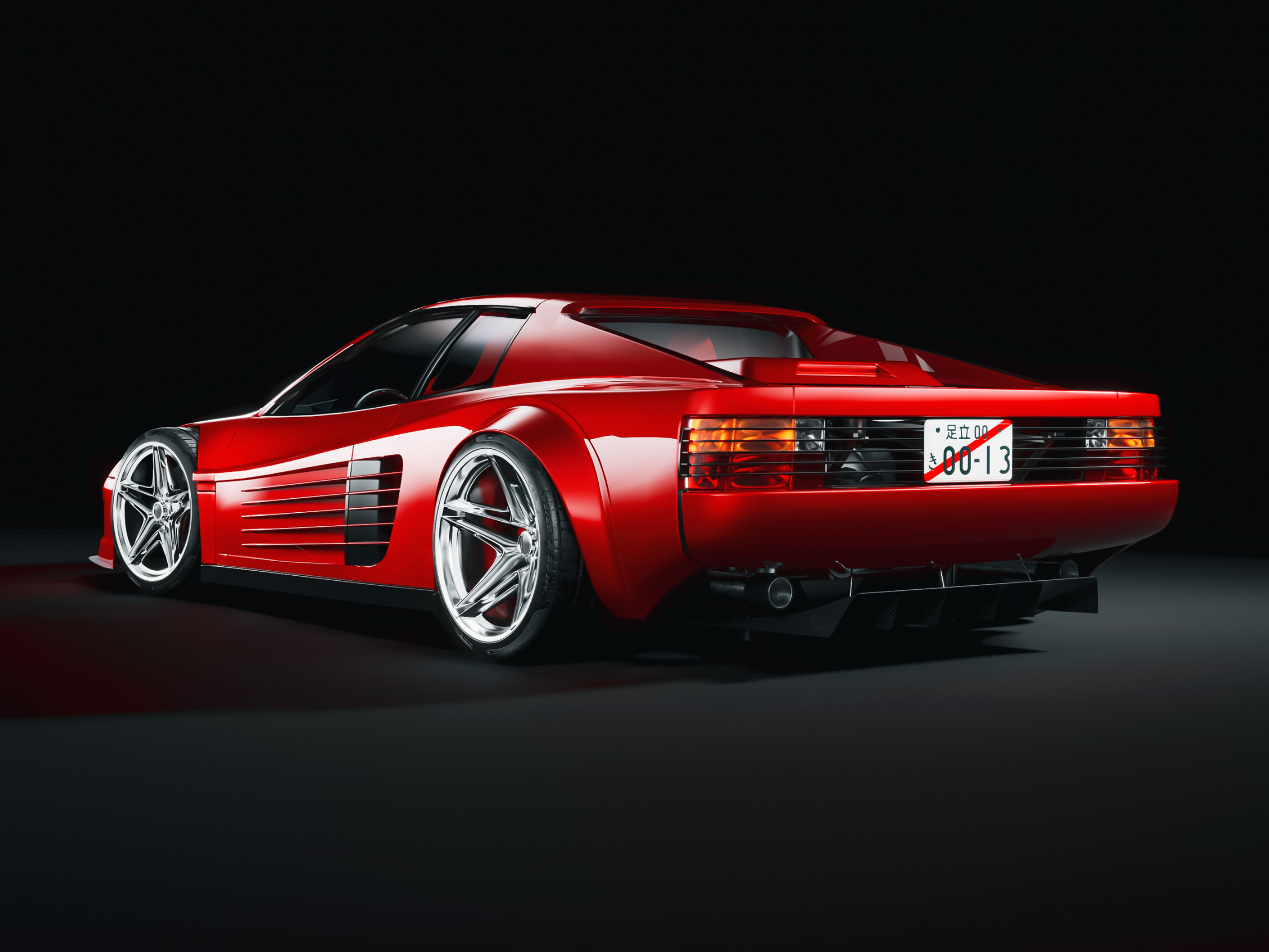 2800x2100 Wallpaper : Ferrari Testarossa, concept art, concept cars, digital art, render, artwork, red cars, car, vehicle, supercars, italian cars FGO2020 2110461 HD Wallpapers