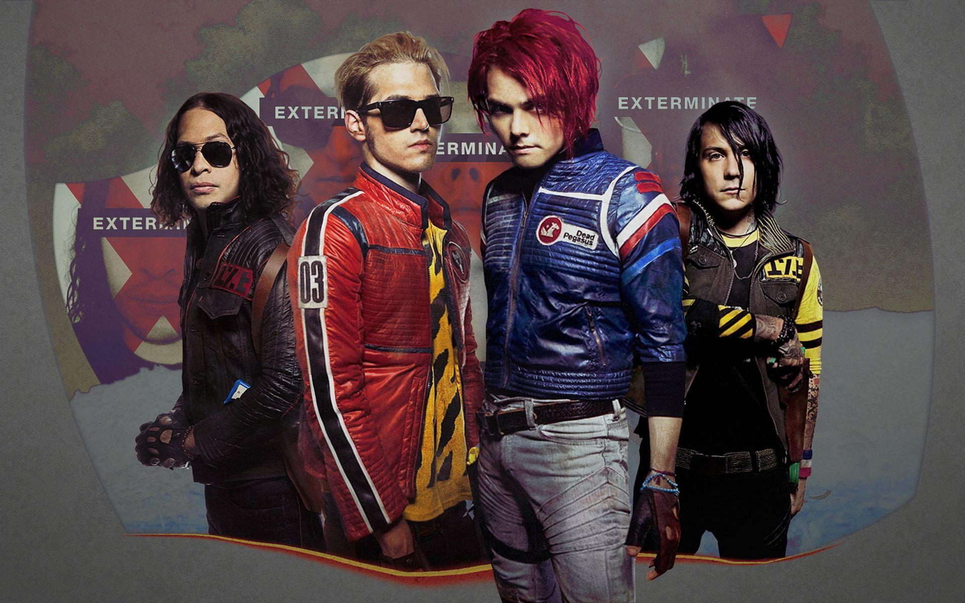 1920x1200 My Chemical Romance Danger Days Wallpapers