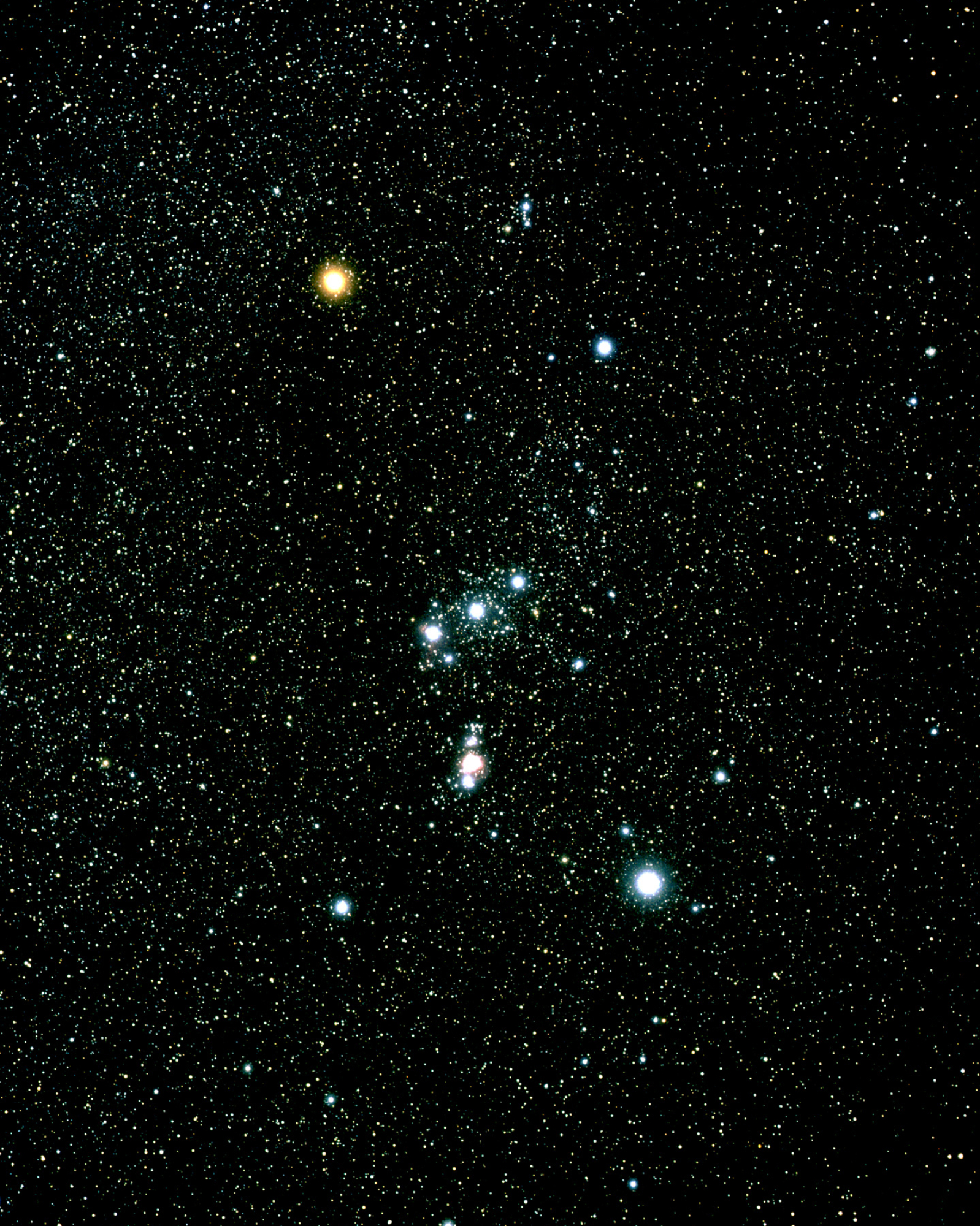 1598x2000 Orion Constellation (ground-based image) | ESA/Hubble
