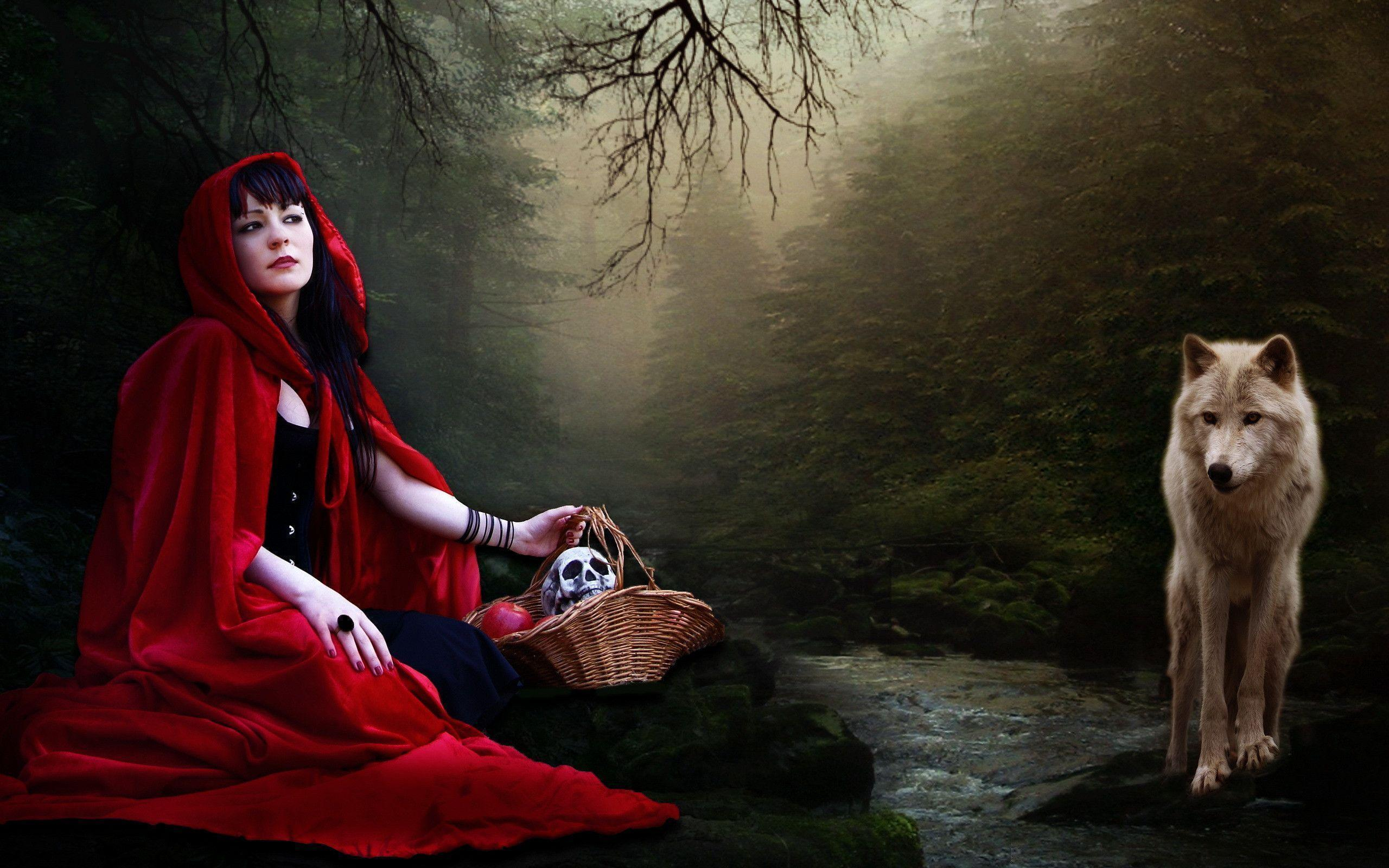 2560x1600 Red Riding Hood Wallpapers