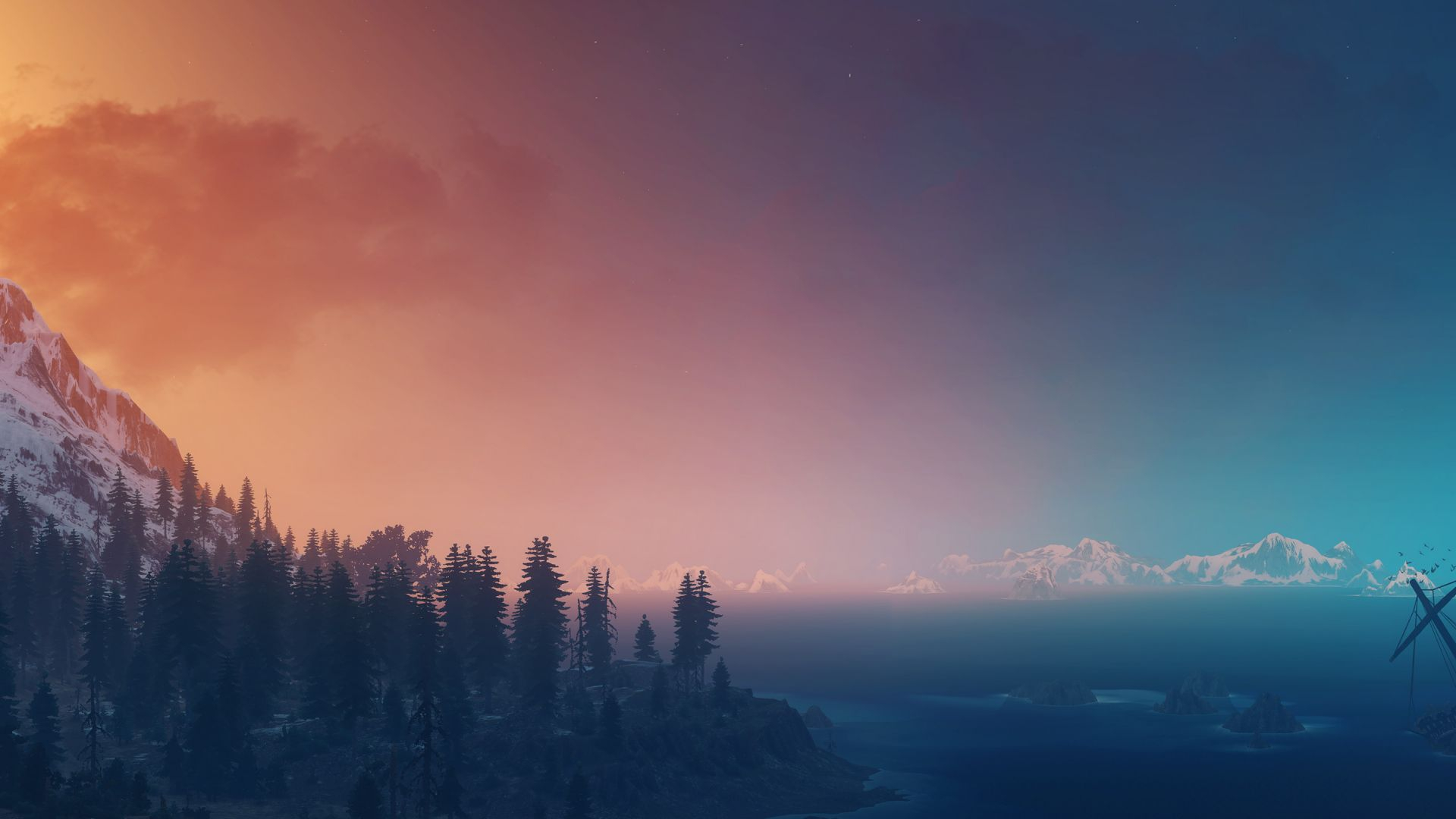 1920x1080 Desktop Wallpaper The Witcher 3: Wild Hunt, Landscape, 5k, Panorama, Hd Image, Picture, Background, 0b7f60