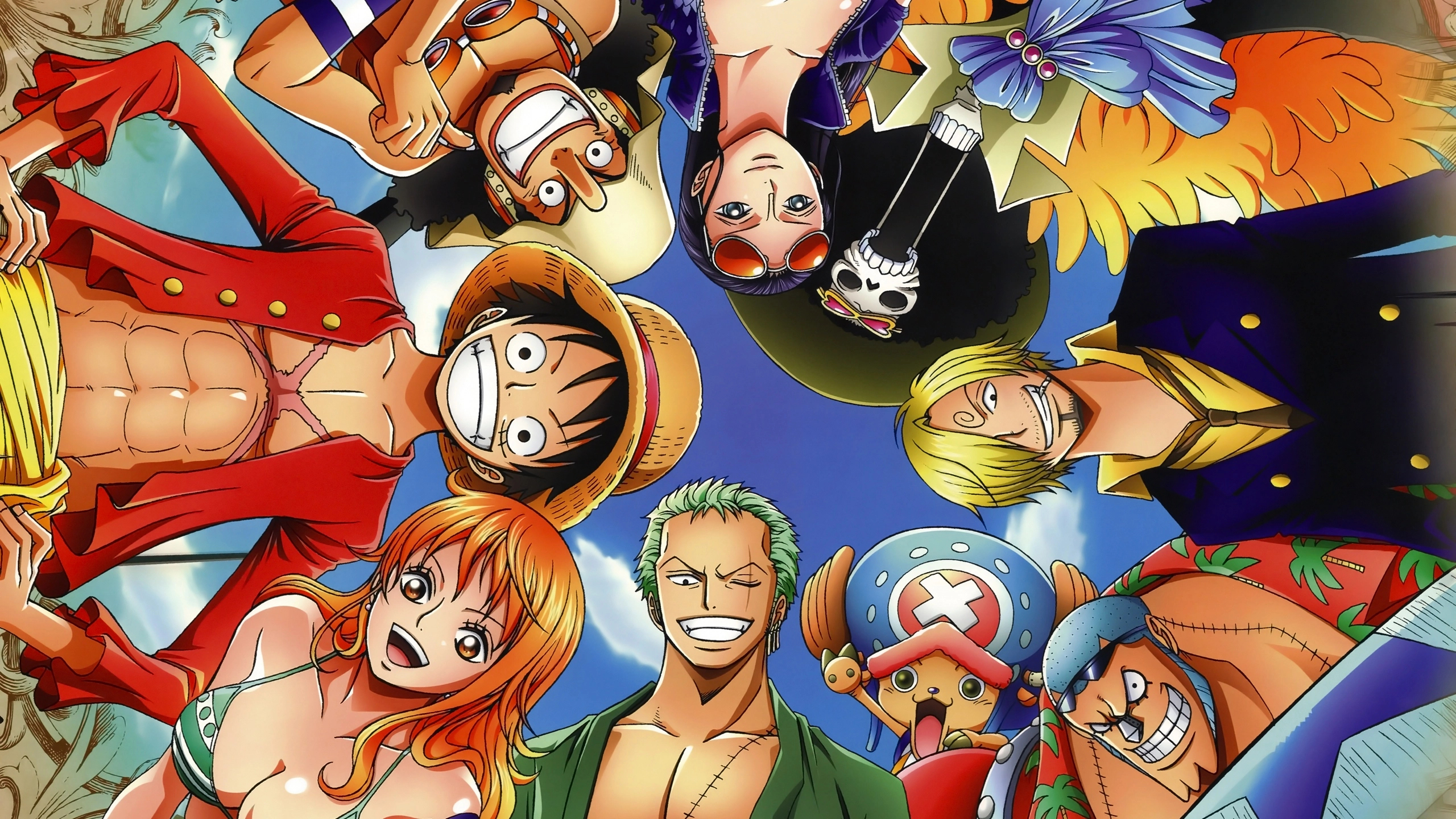 2560x1440 Characters from One Piece Anime Wallpaper 2k Quad HD ID:3956