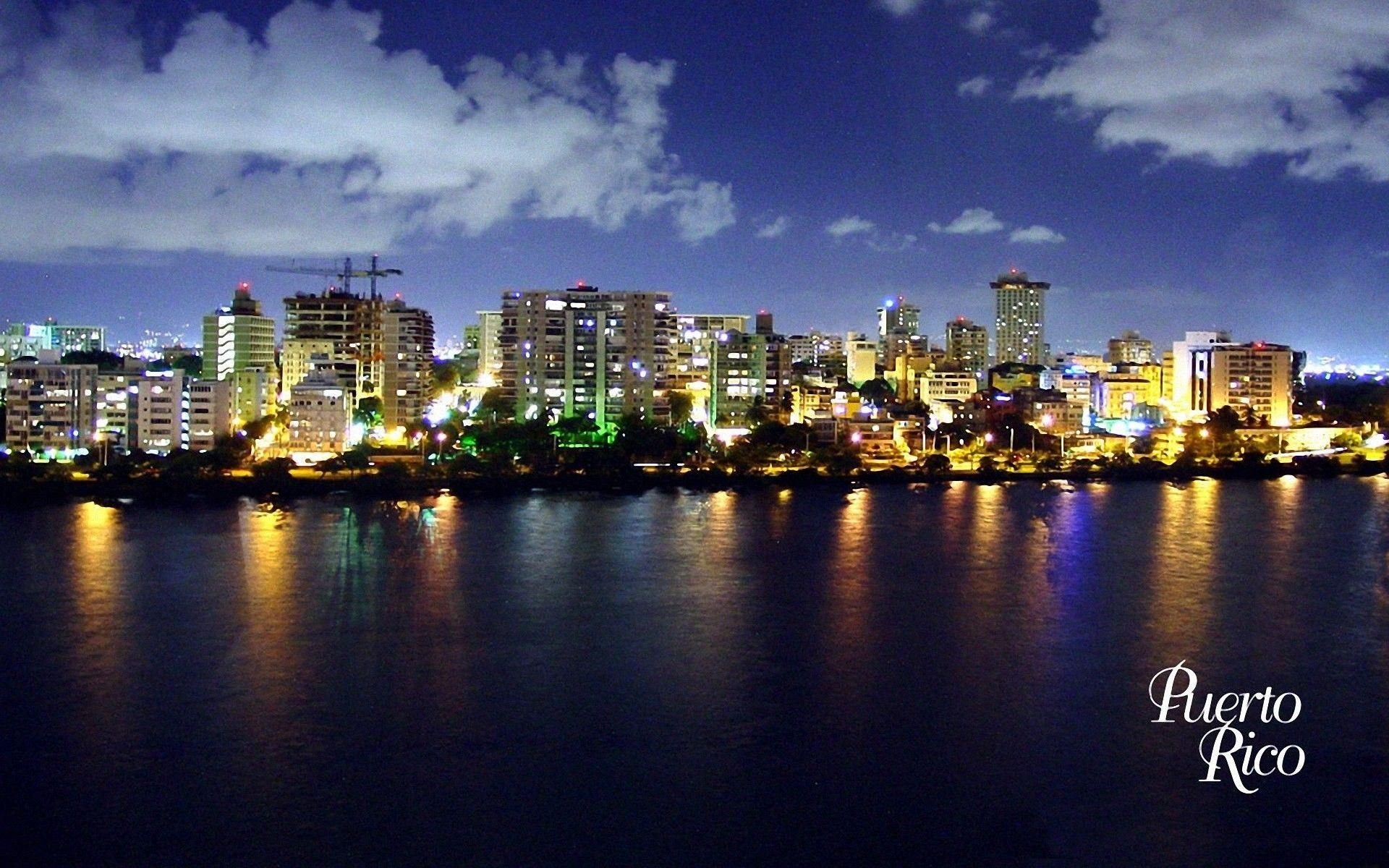 1920x1200 San Juan nocturno | Puerto rico, Beautiful islands, United states virgin islands