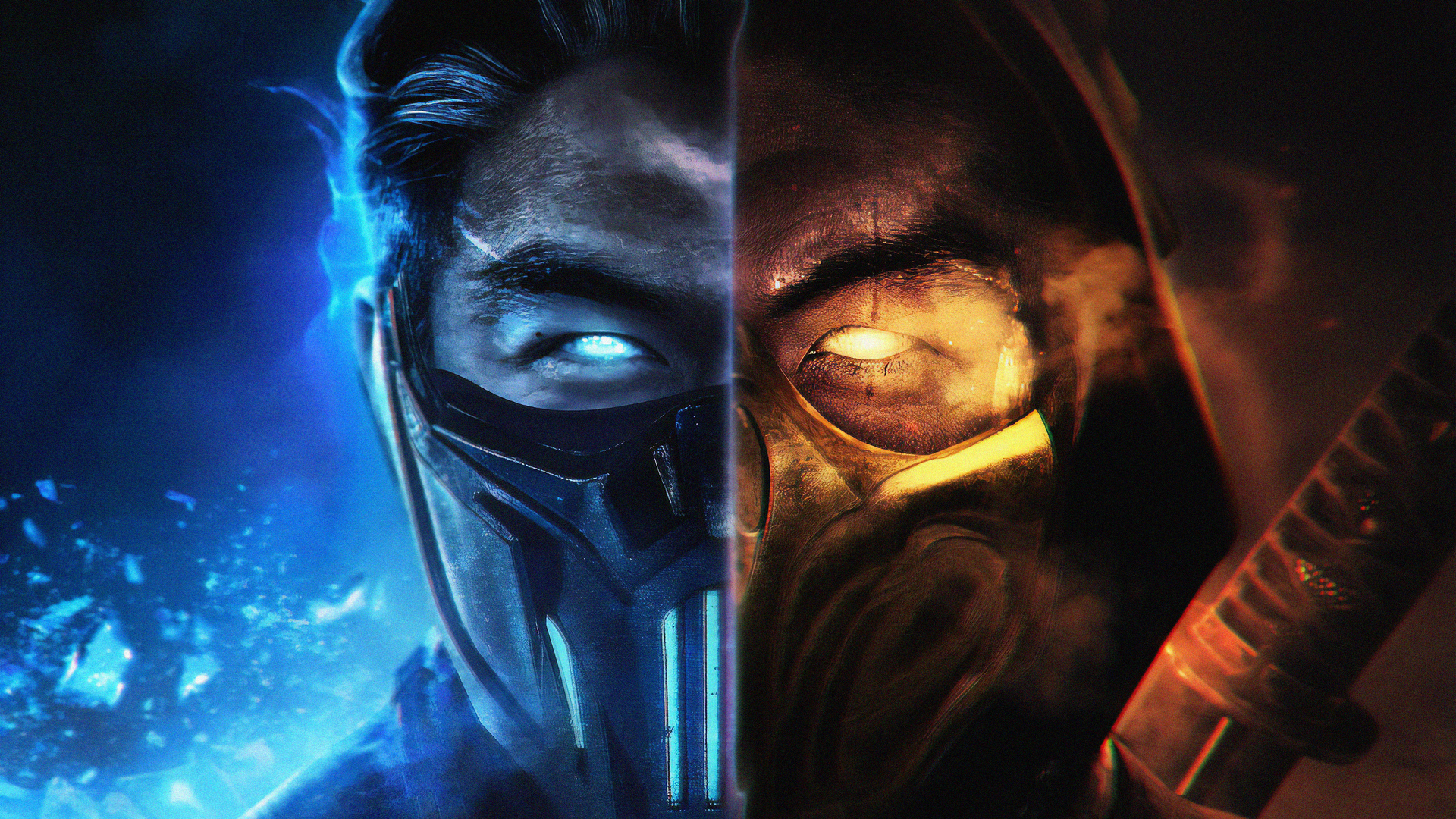 1920x1080 MORTAL KOMBAT SUBZERO AND SCORPION Laptop Full HD 1080P HD 4k Wallpapers, Images, Backgrounds, Photos and Pictures