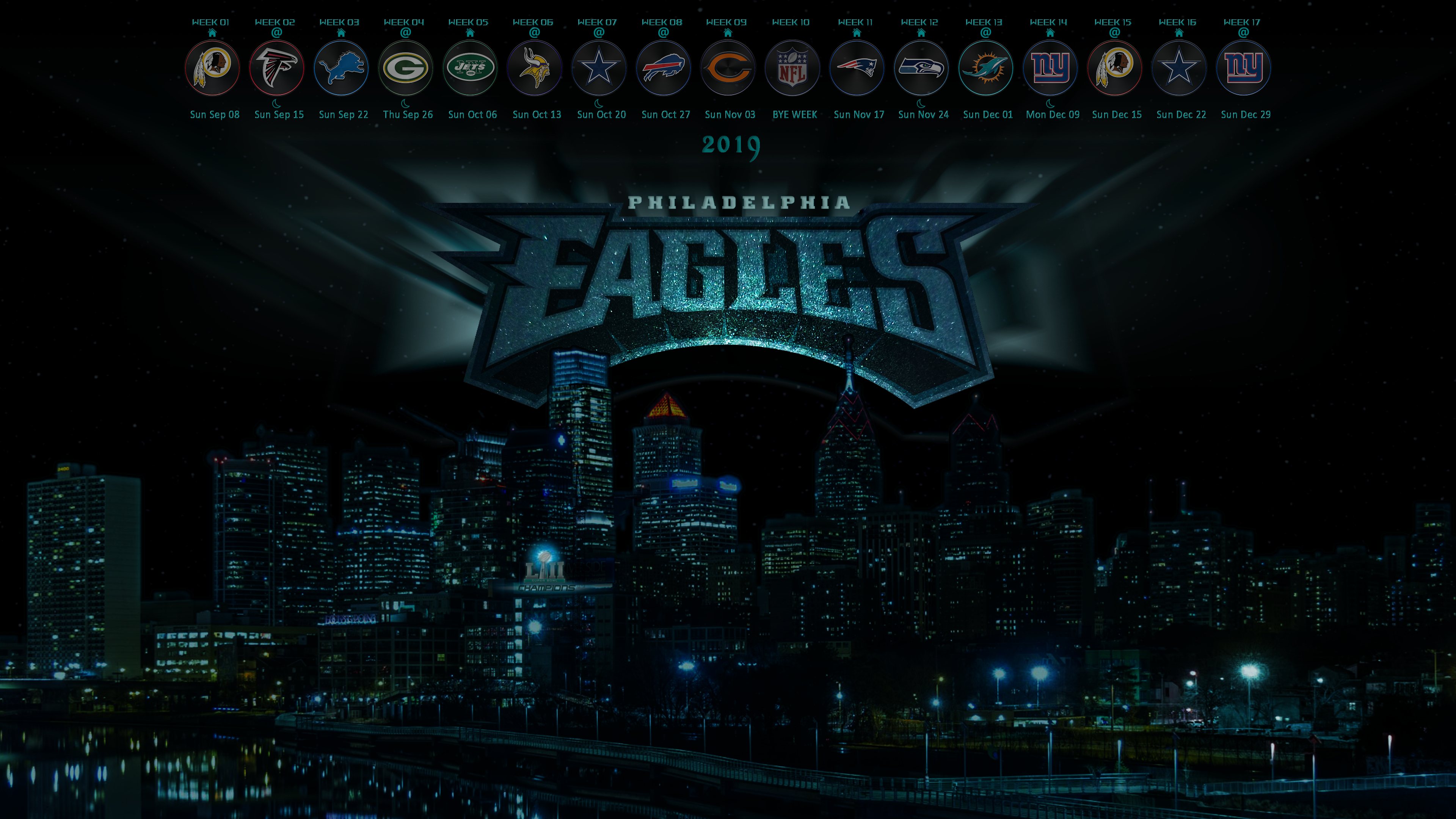 3840x2160 Philadelphia Eagles Wallpaper 2019 : r/eagles
