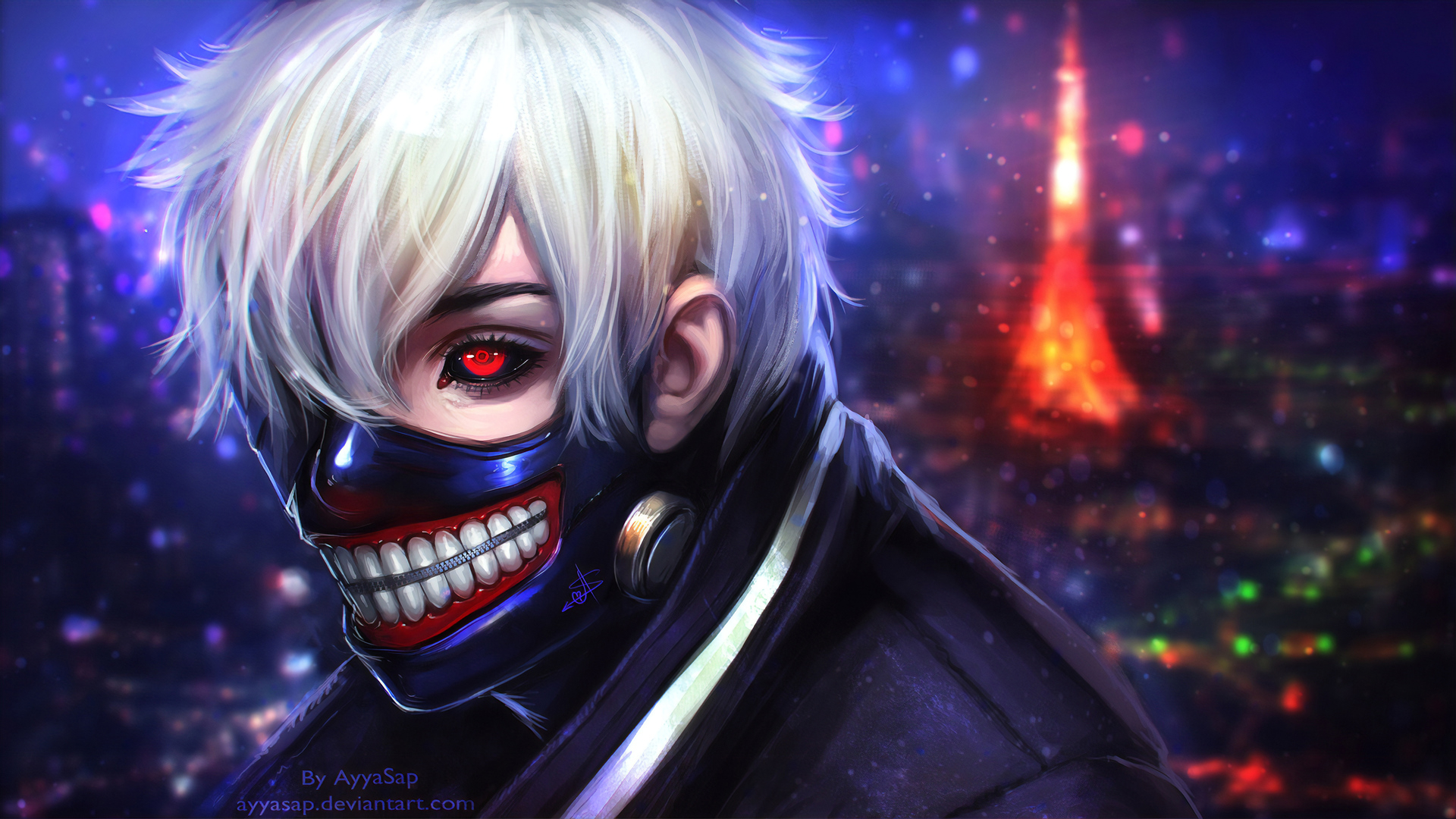 1920x1080 Tokyo Ghoul Kaneki Ken Art 4k Laptop Full HD 1080P HD 4k Wallpapers, Images, Backgrounds, Photos and Pictures