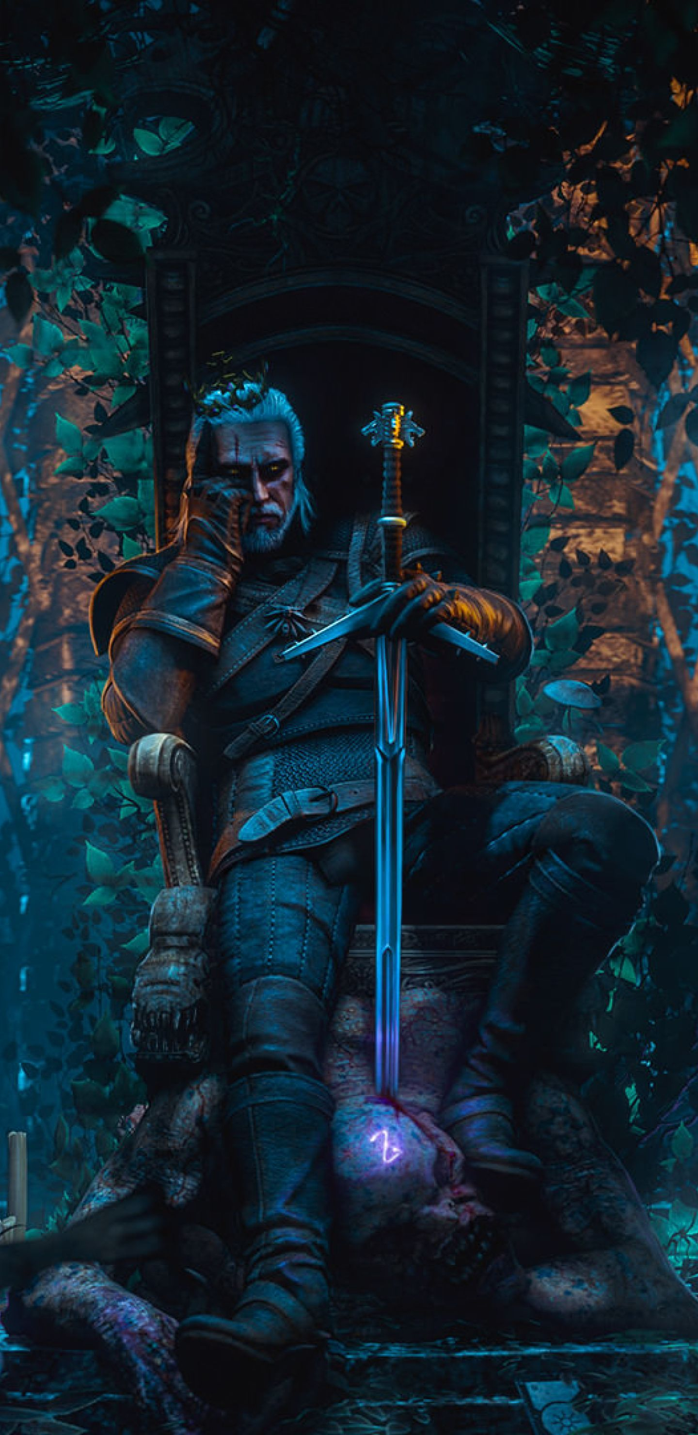 1440x2960 Witcher Phone 4k Wallpapers