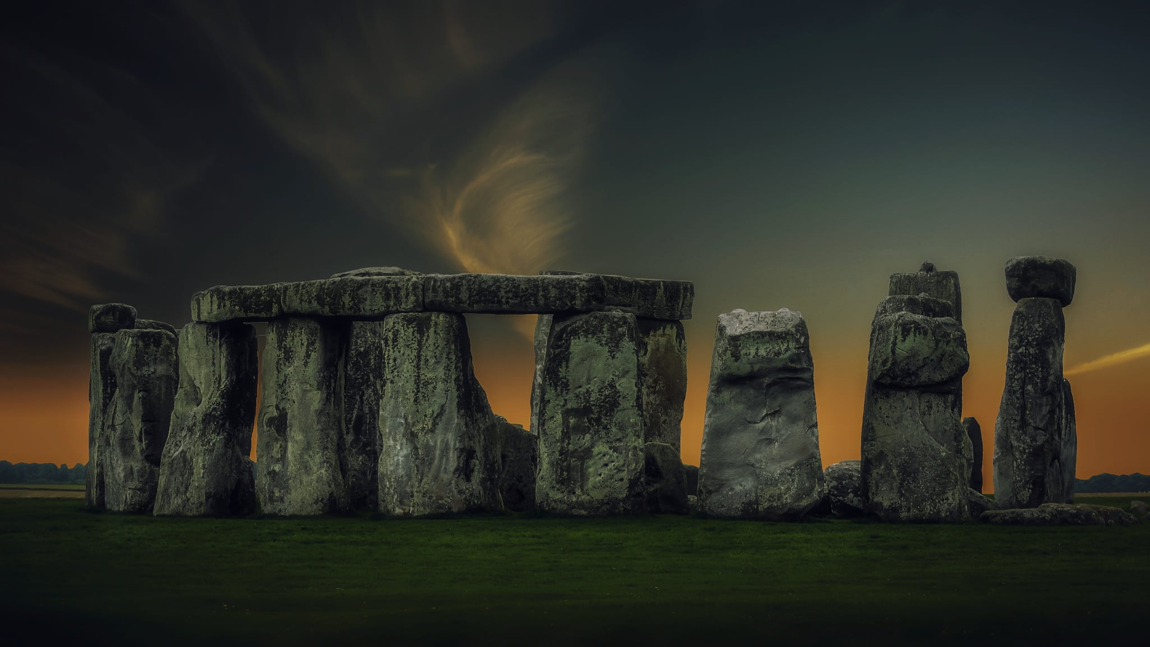 3840x2160 Fondo de pantalla de Stonehenge Click Wallpapers