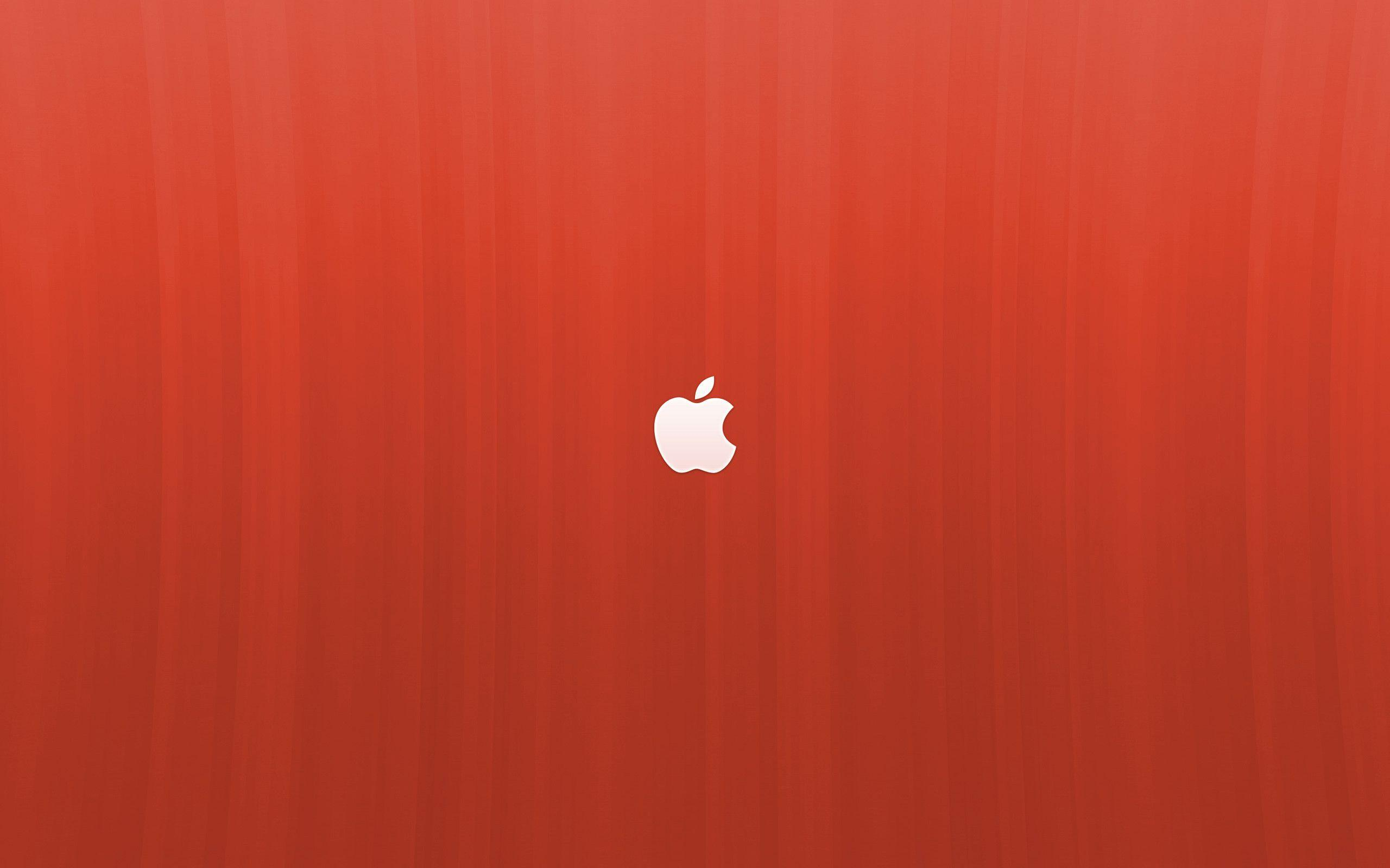 2560x1600 Red Apple Logo Wallpapers