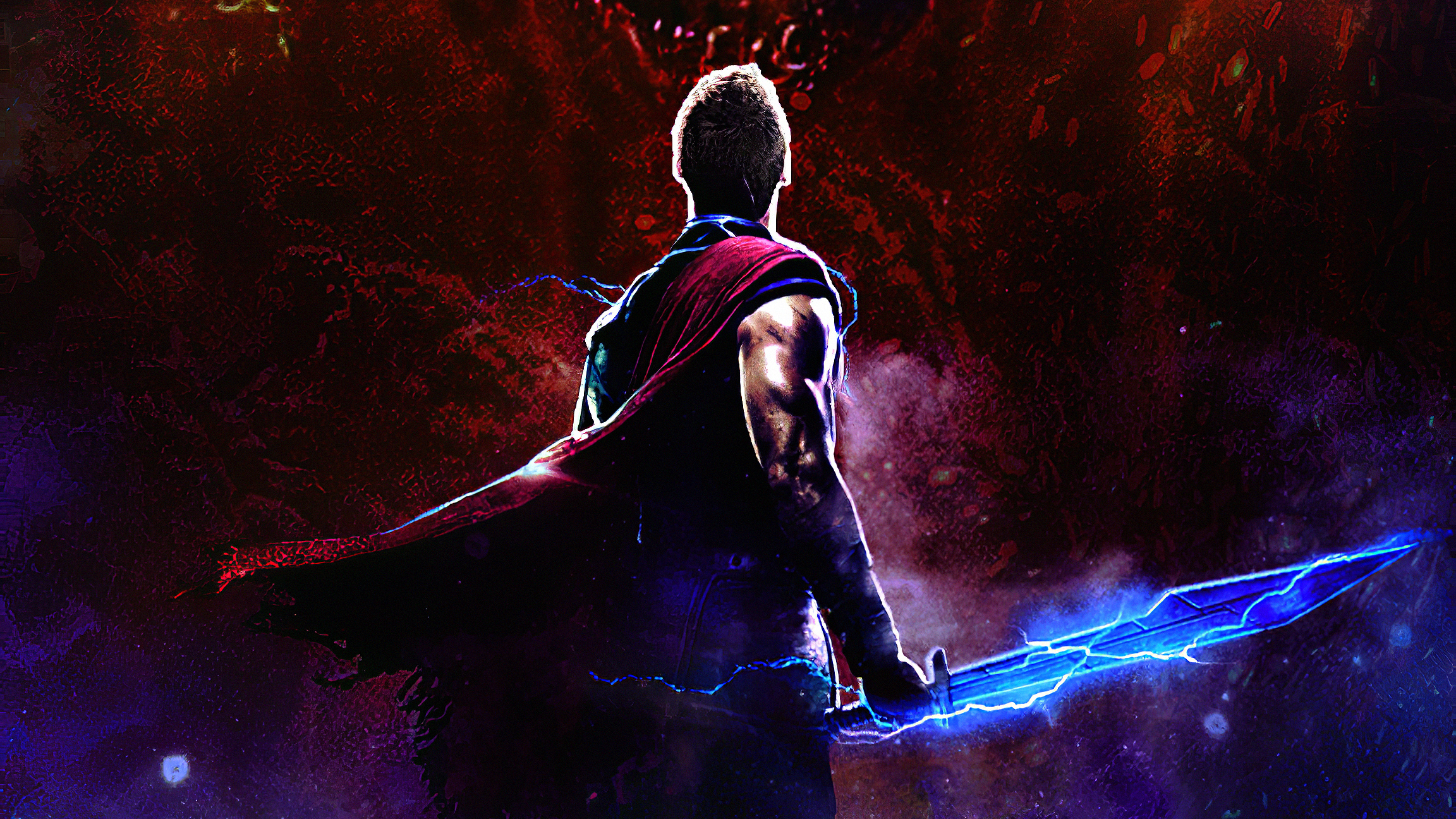 2304x1296 Thor Sword, HD Superheroes, 4k Wallpapers, Images, Backgrounds, Photos and Pictures