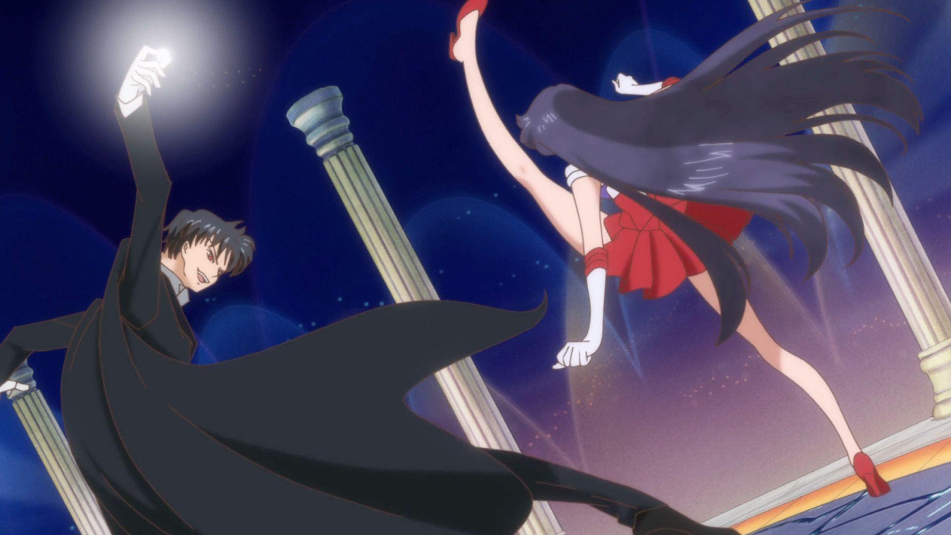 1920x1080 Sailor Moon And Tuxedo Mask Wallpapers