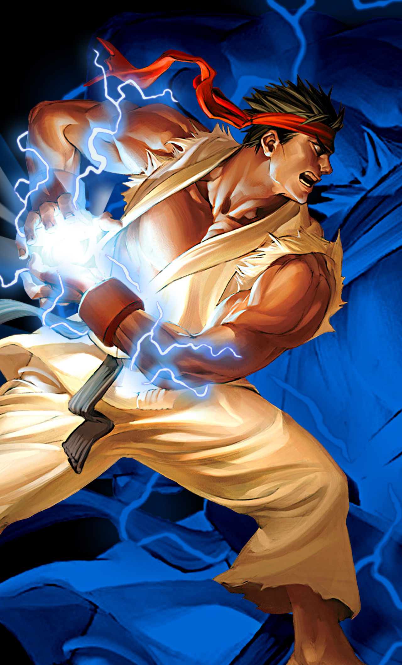 1280x2120 Ryu Hadouken Street Fighter 2 iPhone 6+ HD 4k Wallpapers, Images, Backgrounds, Photos and Pictures