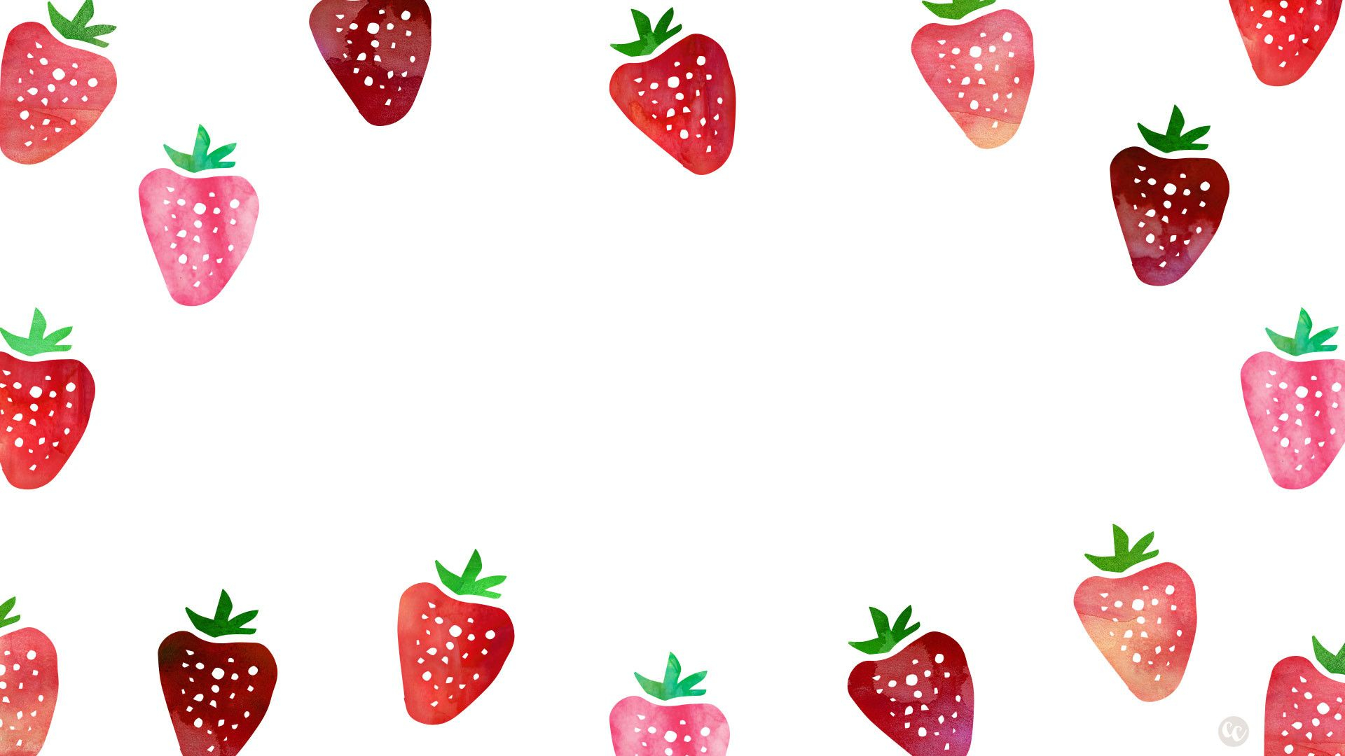 1920x1080 Cute Strawberry Desktop Wallpapers