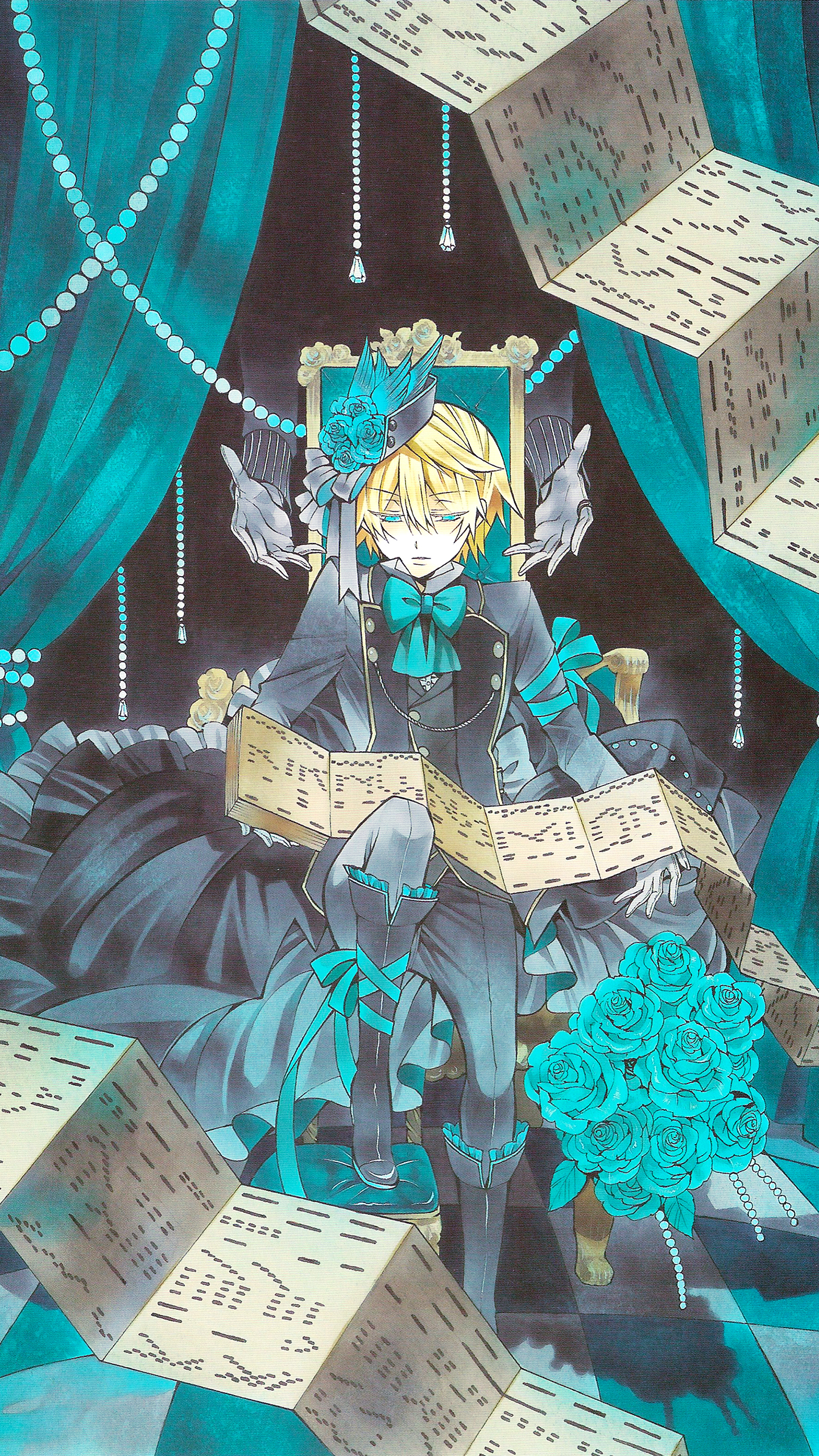 1440x2560 The Forgotten Lair | Pandora Hearts Mobile Wallpapers