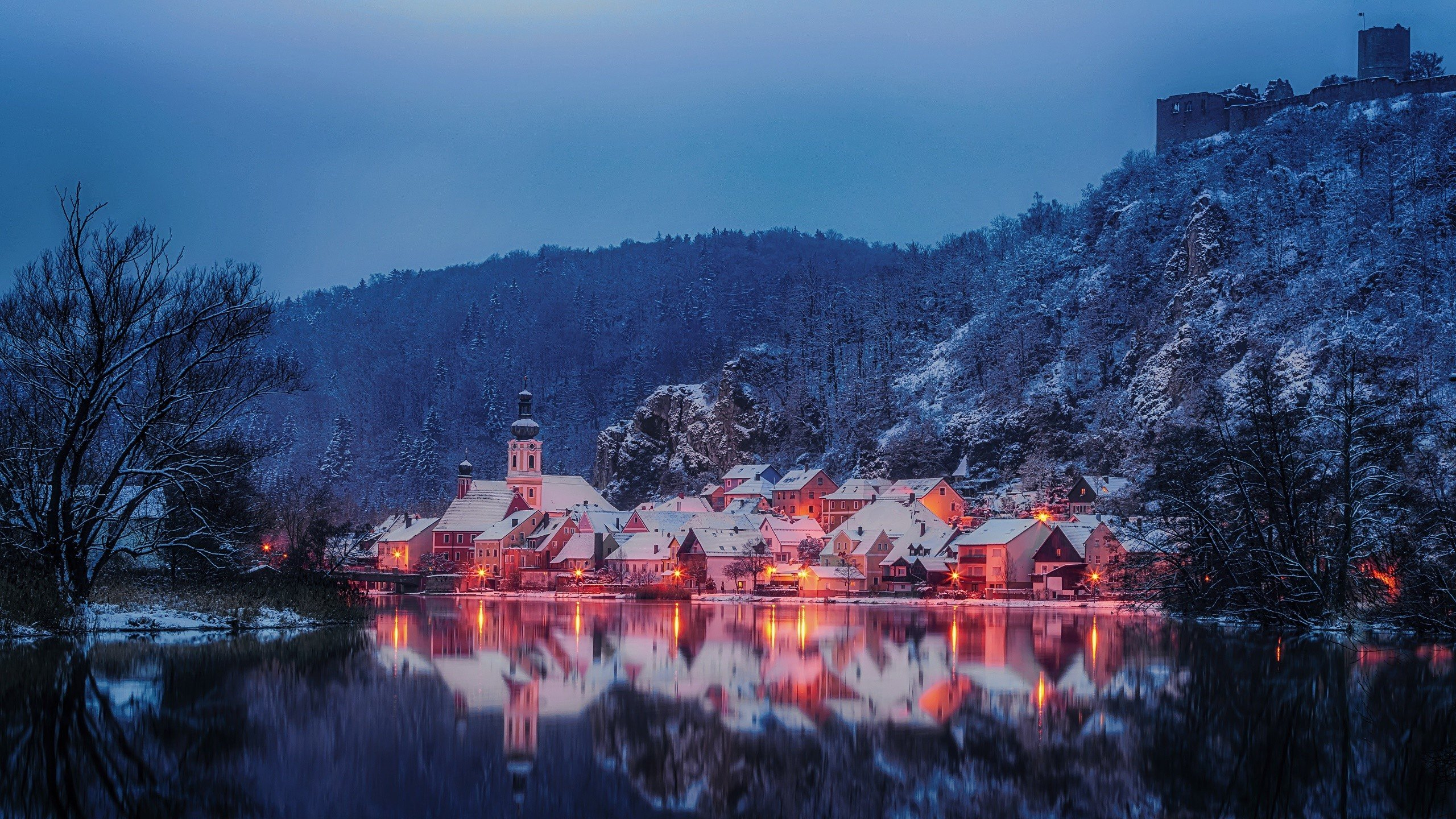 2560x1440 Germany, Bavaria, Winter HD Wallpapers / Desktop and Mobile Images \u0026 Photos