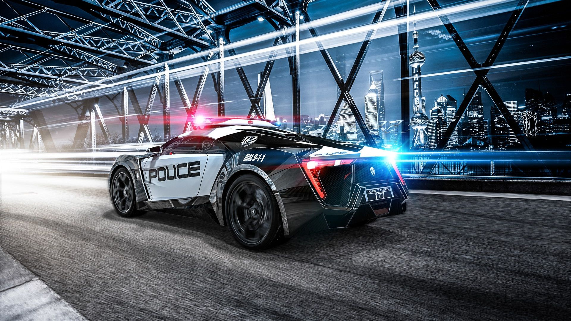 1920x1080 Desktop Wallpaper Police Car From Video Game, Hd Image, Picture, Background, Pnen4y