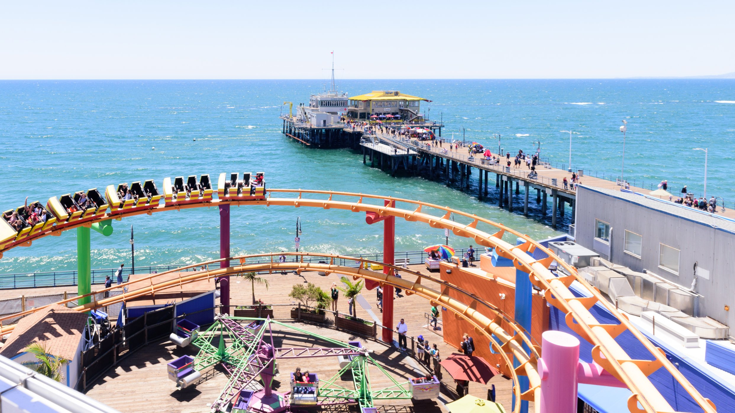 2485x1398 Beautiful Santa Monica Pier in colorful photos | CNN Travel