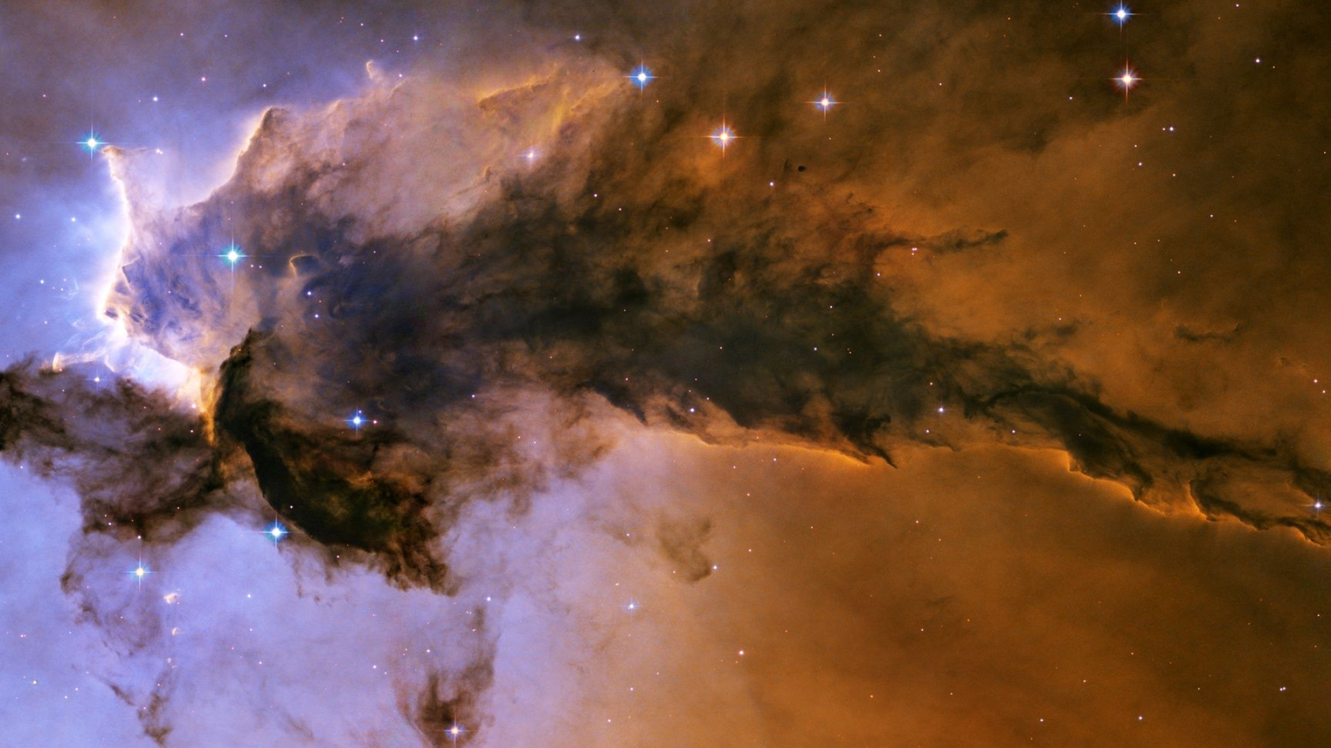 1920x1080 Eagle Nebula HD desktop wallpaper : High Definition : Fullscreen ... | Nebula wallpaper, Eagle nebula, Nebula