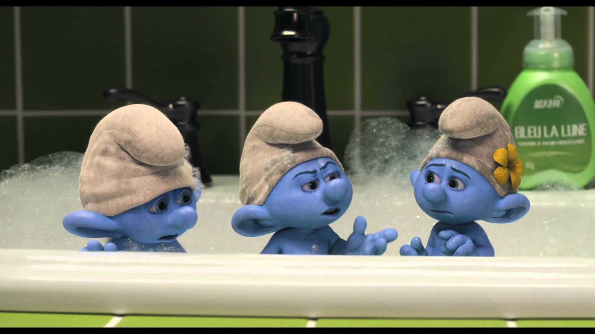 1920x1080 Download The Smurfs Gutsy Brainy And Grouchy Wallpaper