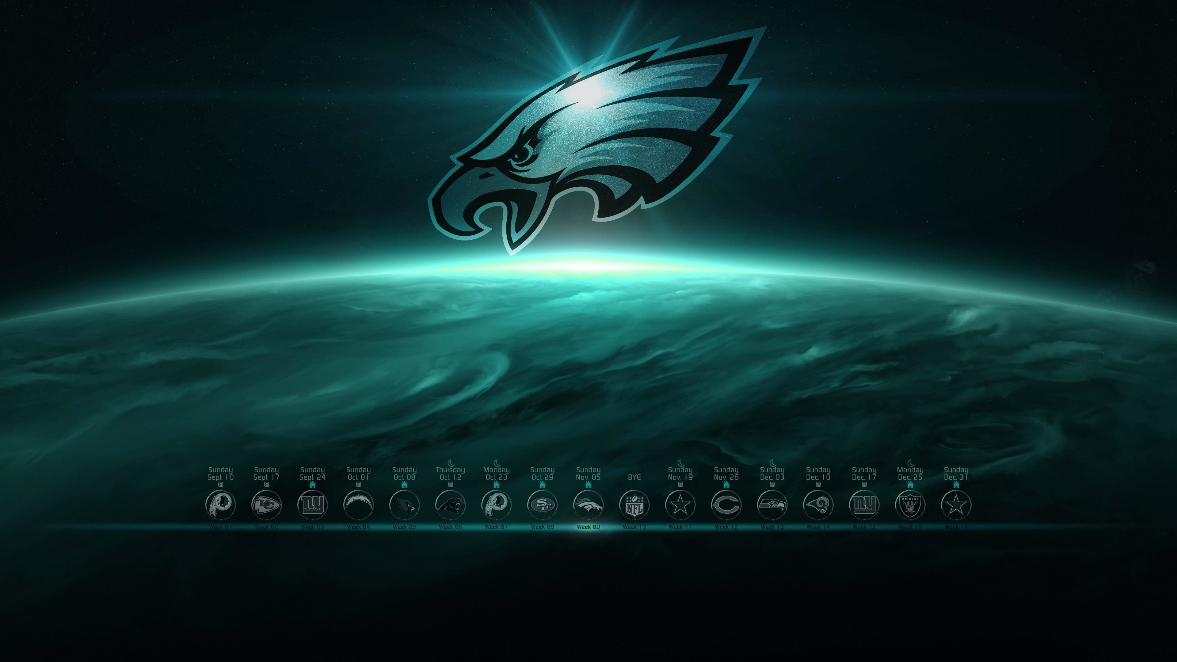 3840x2160 NFL Eagles 4K Wallpapers Top Free NFL Eagles 4K Backgrounds
