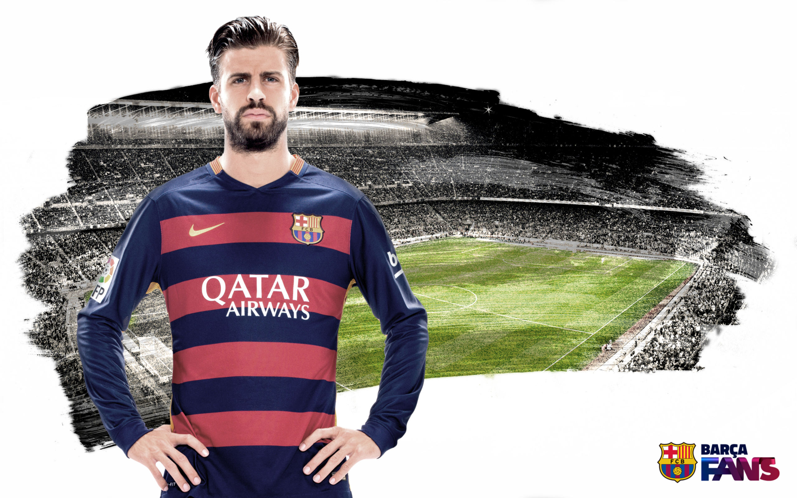 2560x1600 Gerard Pique FC Barcelona Resolution HD 4k Wallpapers, Images, Backgrounds, Photos and Pictures