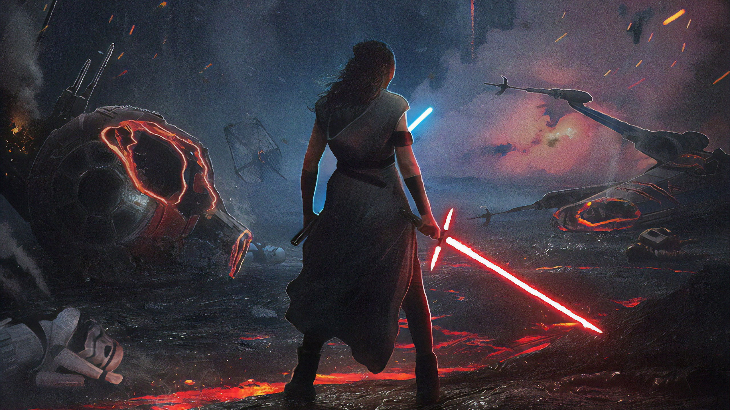2560x1440 Rey Star Wars The Rise Of Skywalker 2019 New, HD Movies, 4k Wallpapers, Images, Backgrounds, Photos and Pictures