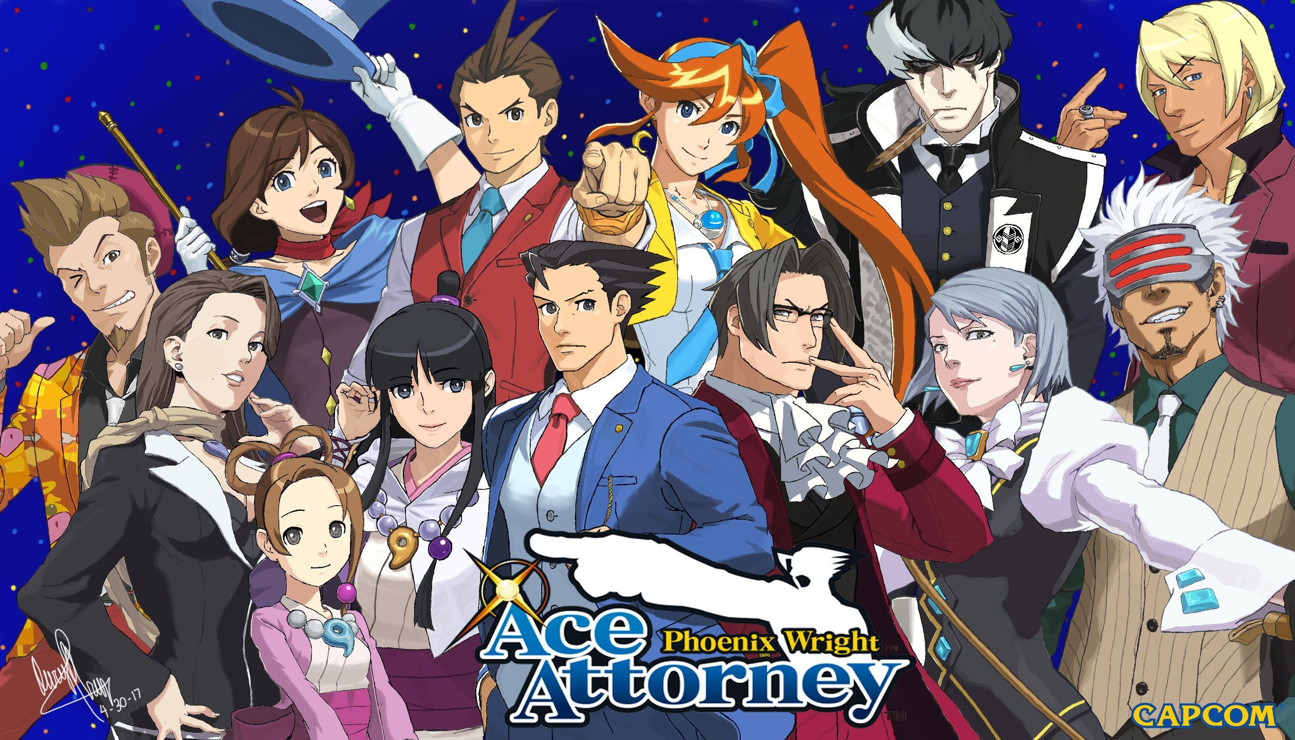 2520x1440 Ace Attorney Wallpapers Top Free Ace Attorney Backgrounds