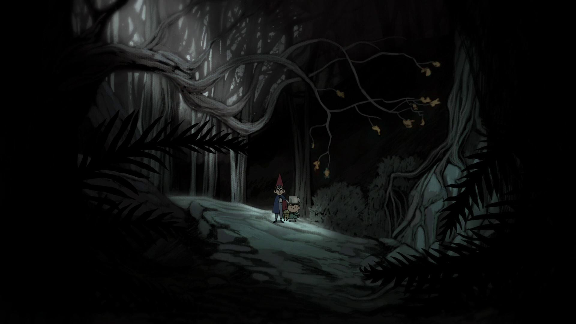 1920x1080 Download wallpaper Forest, Over the Garden Wall, On the other side of the fence, Wirt and Gregory, section films in resoluti