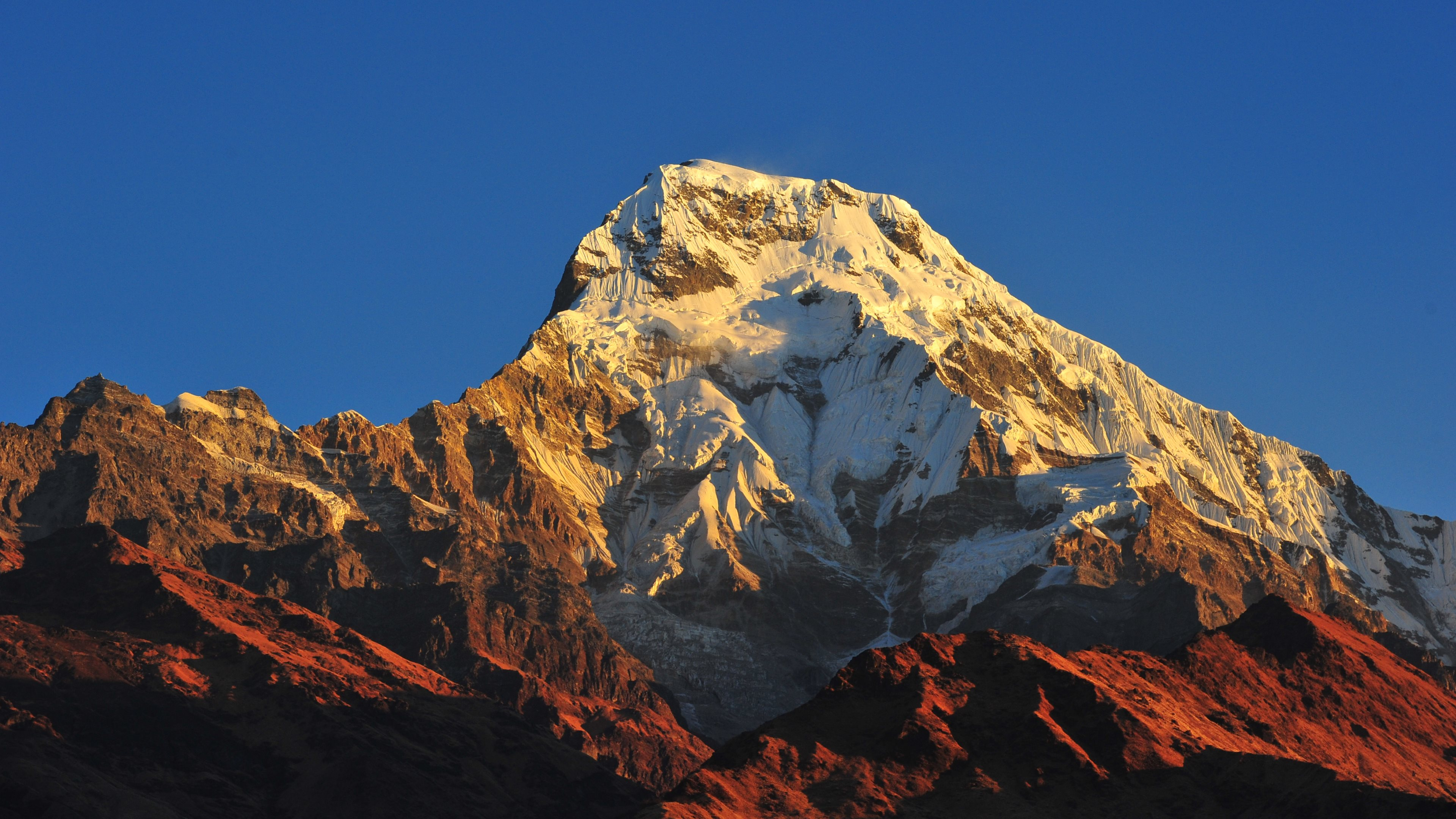 3840x2160 Annapurna Massif Mountain Range Nepal 4k, HD Nature, 4k Wallpapers, Images, Backgrounds, Photos and Pictures