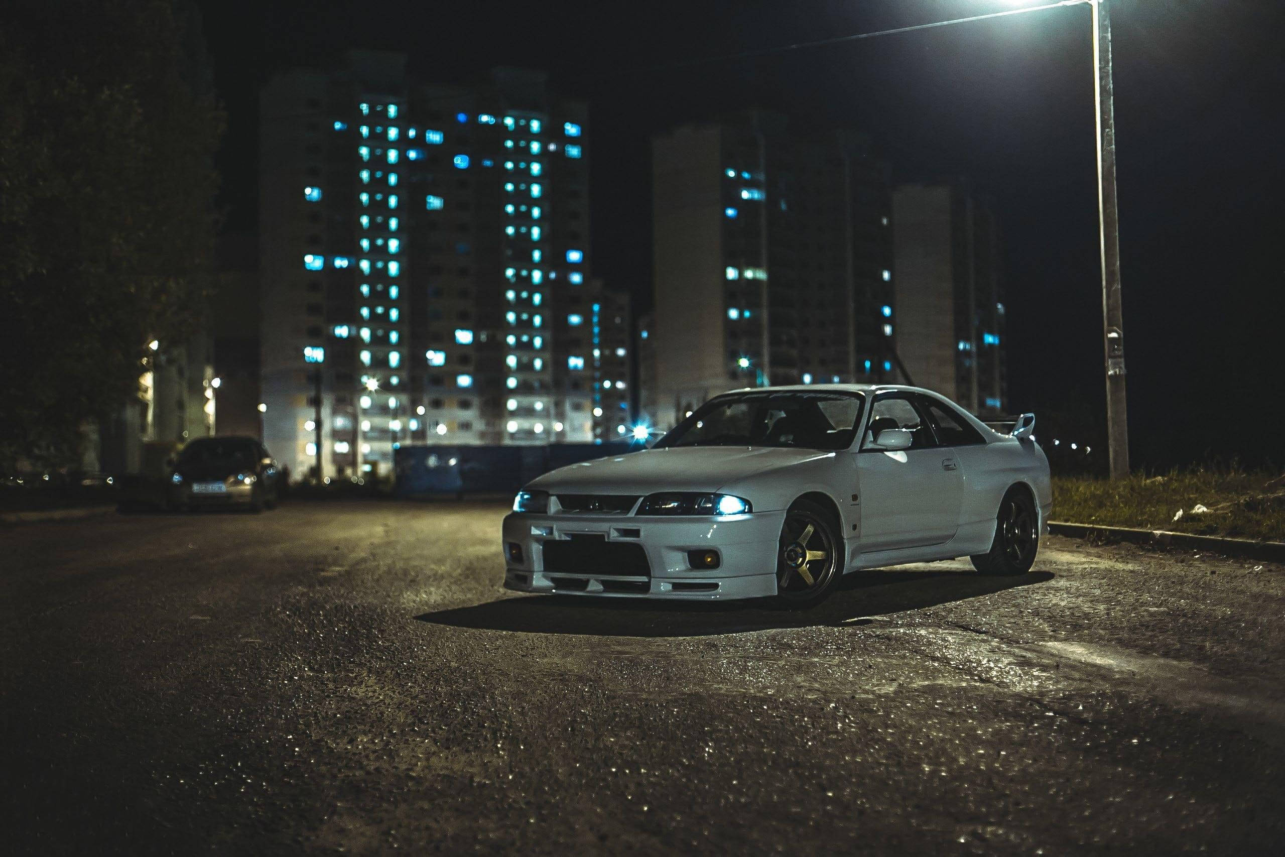 2560x1707 Download Nissan Skyline Gtr R33 At Night Wallpaper