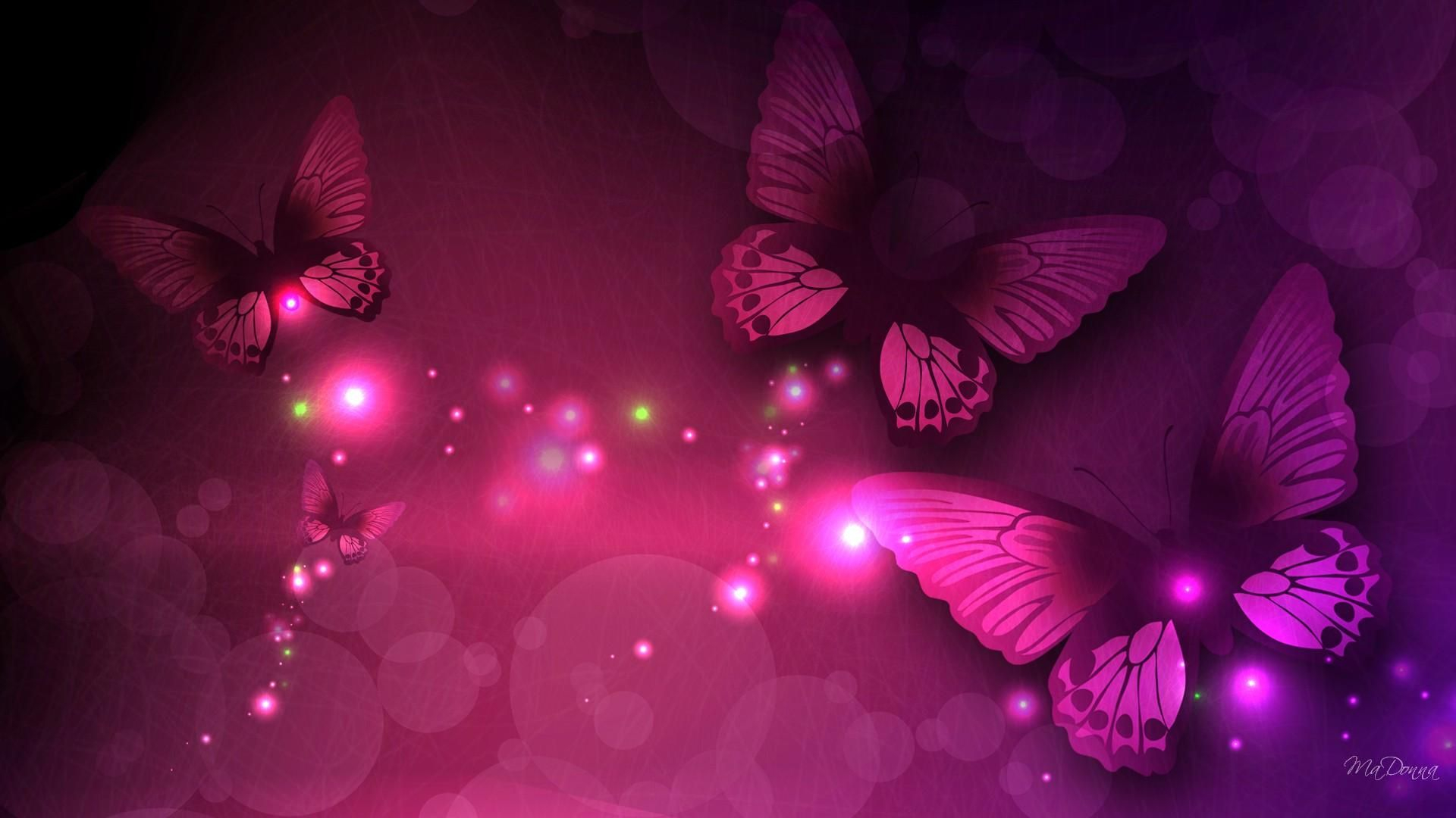 1920x1080 Neon Pink Butterfly Wallpapers Top Free Neon Pink Butterfly Backgrounds
