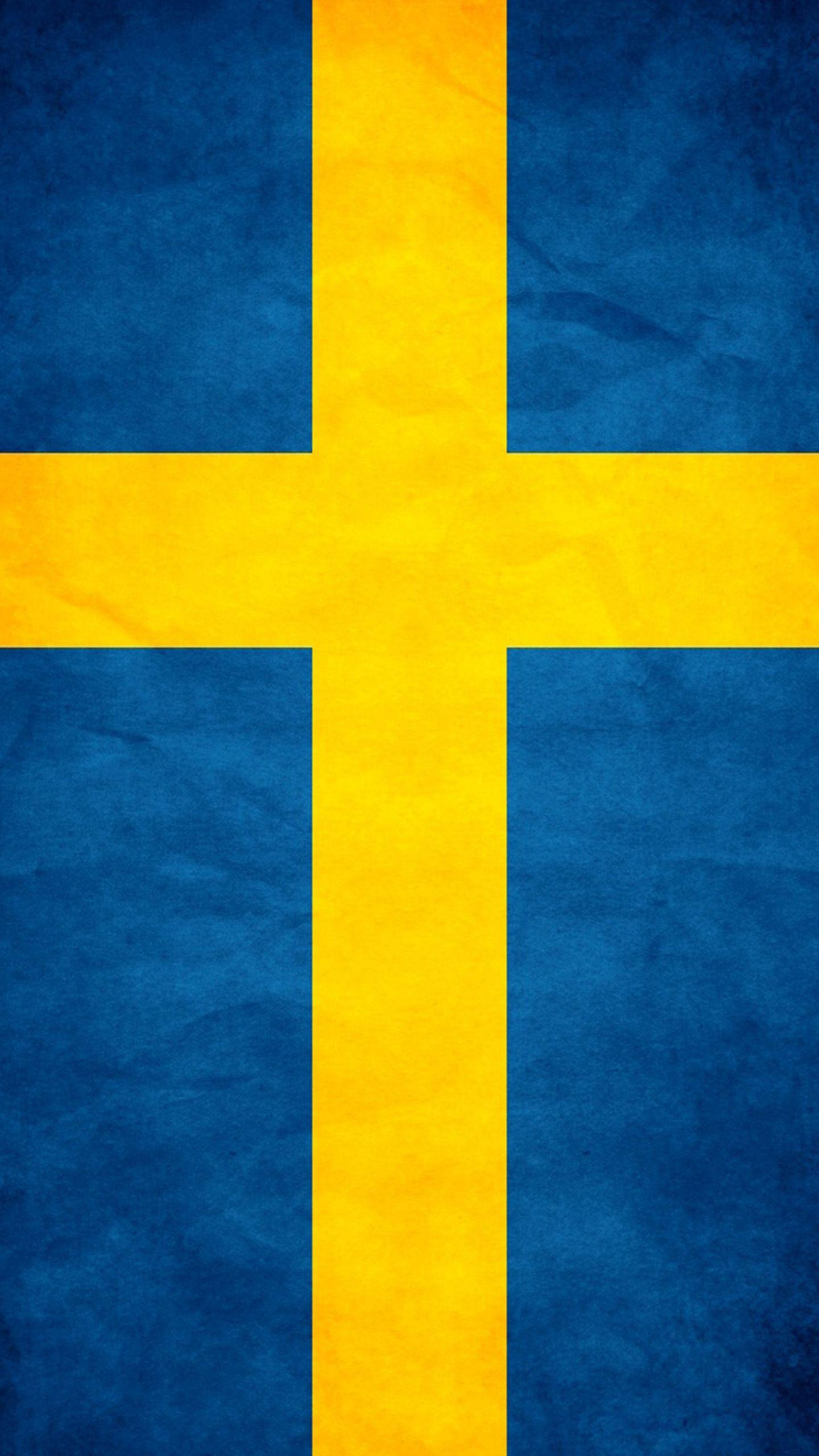 1440x2560 Swedish Flag Wallpapers