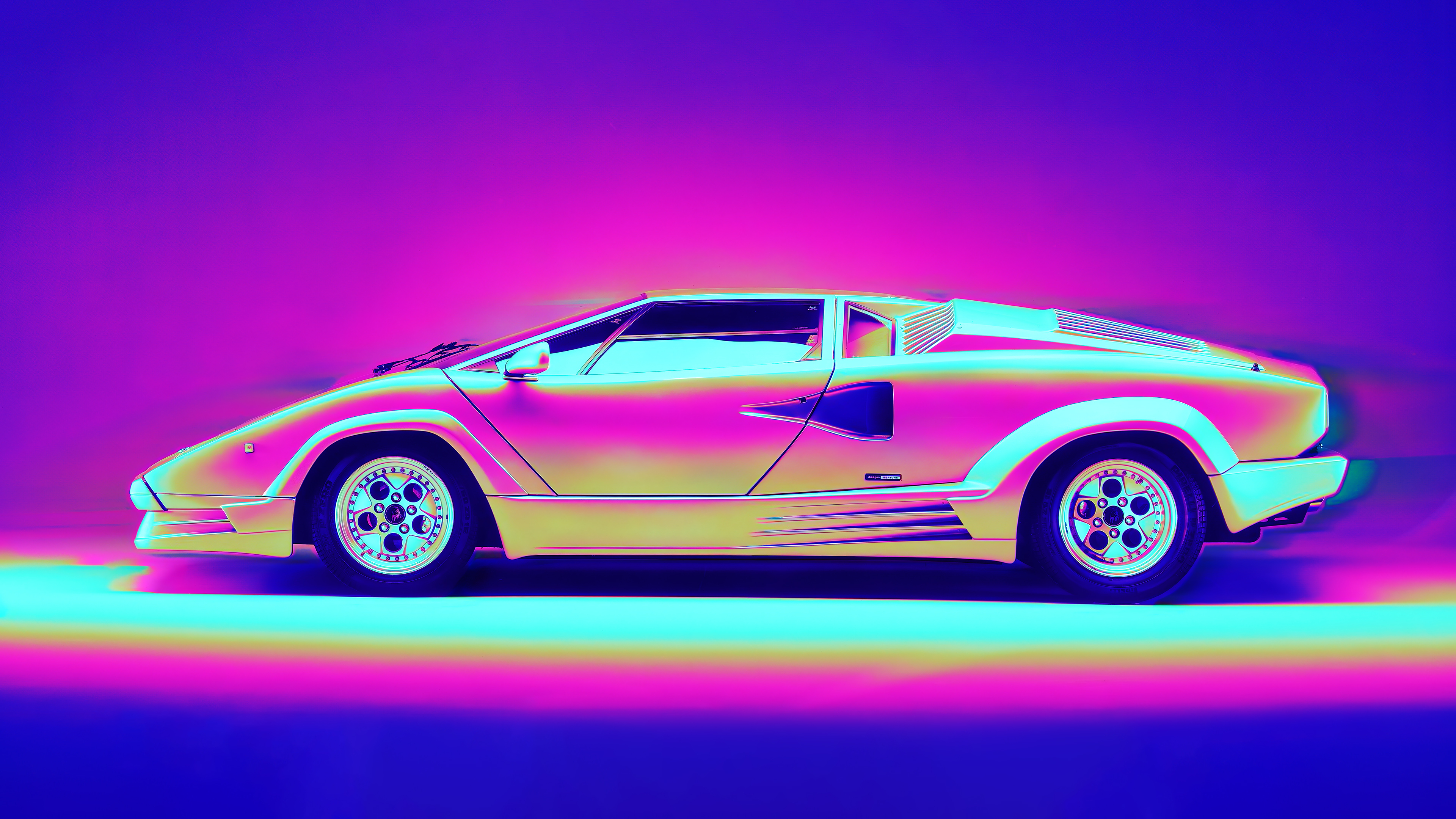 3840x2160 2048x2048 Lamborghini Countach Retro Artwork 4k Ipad Air HD 4k Wallpapers, Images, Backgrounds, Photos and Pictures