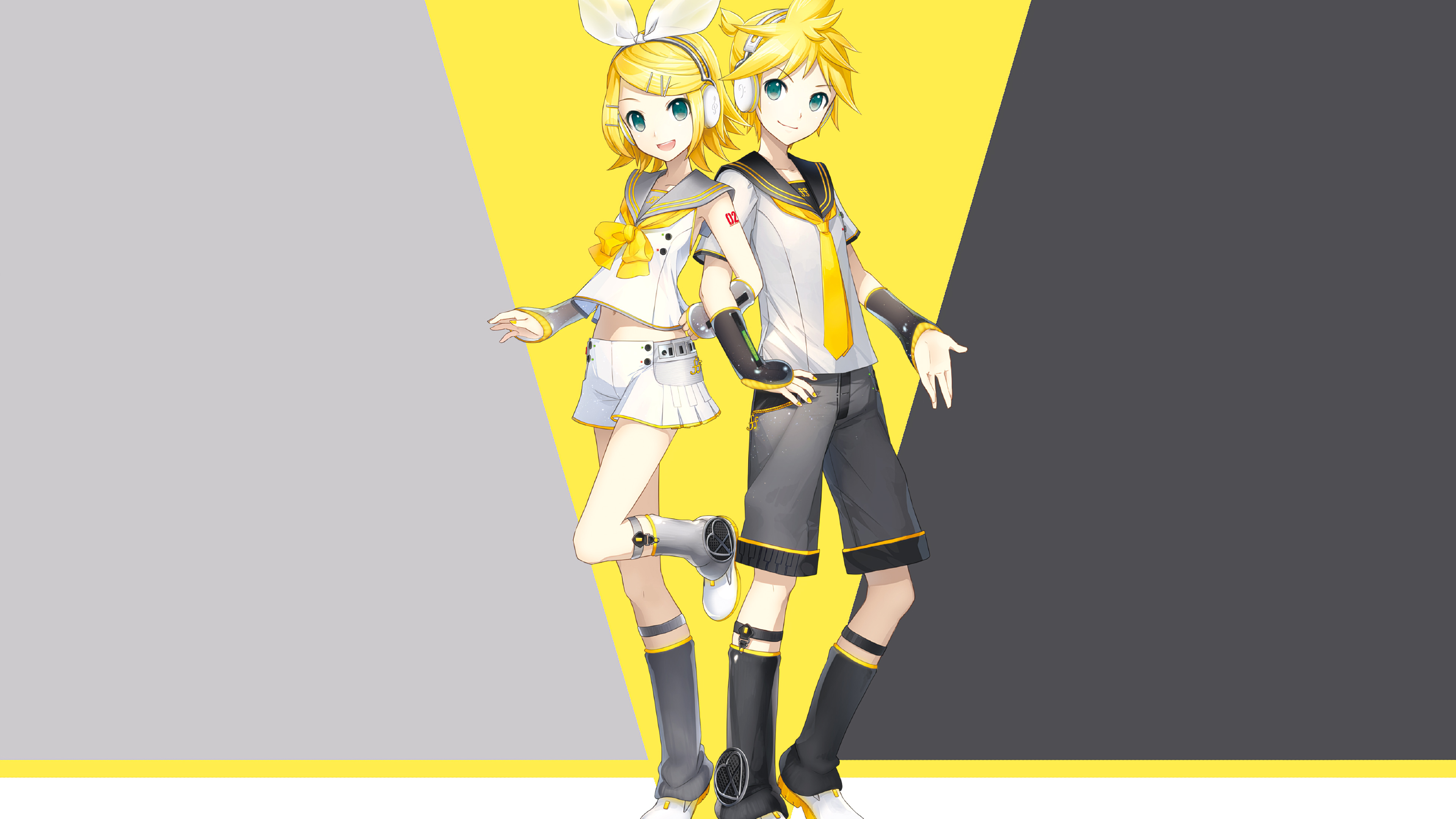 3840x2160 Len Kagamine Rin Kagamine 4k, HD Anime, 4k Wallpapers, Images, Backgrounds, Photos and Pictures
