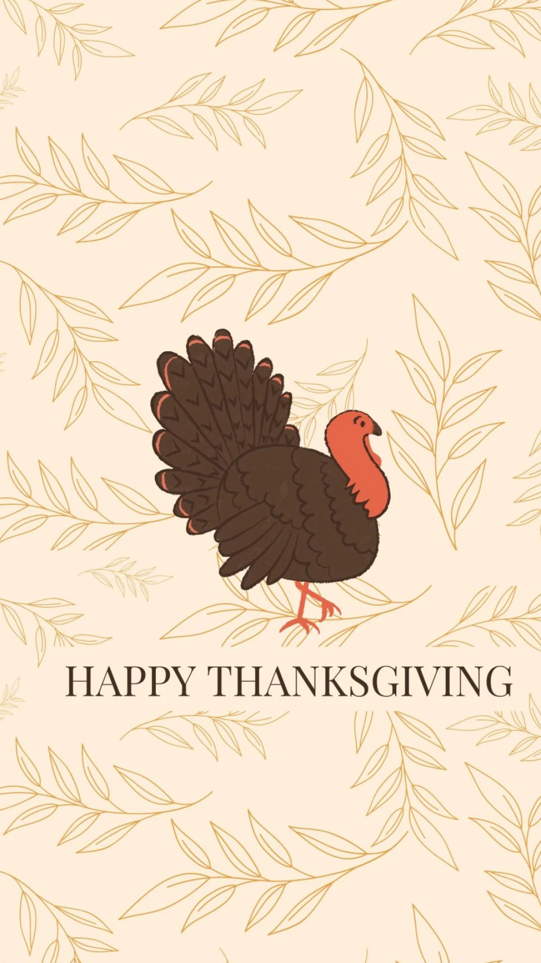 1080x1920 30+ Cute Thanksgiving Wallpapers For iPhone (Free Download