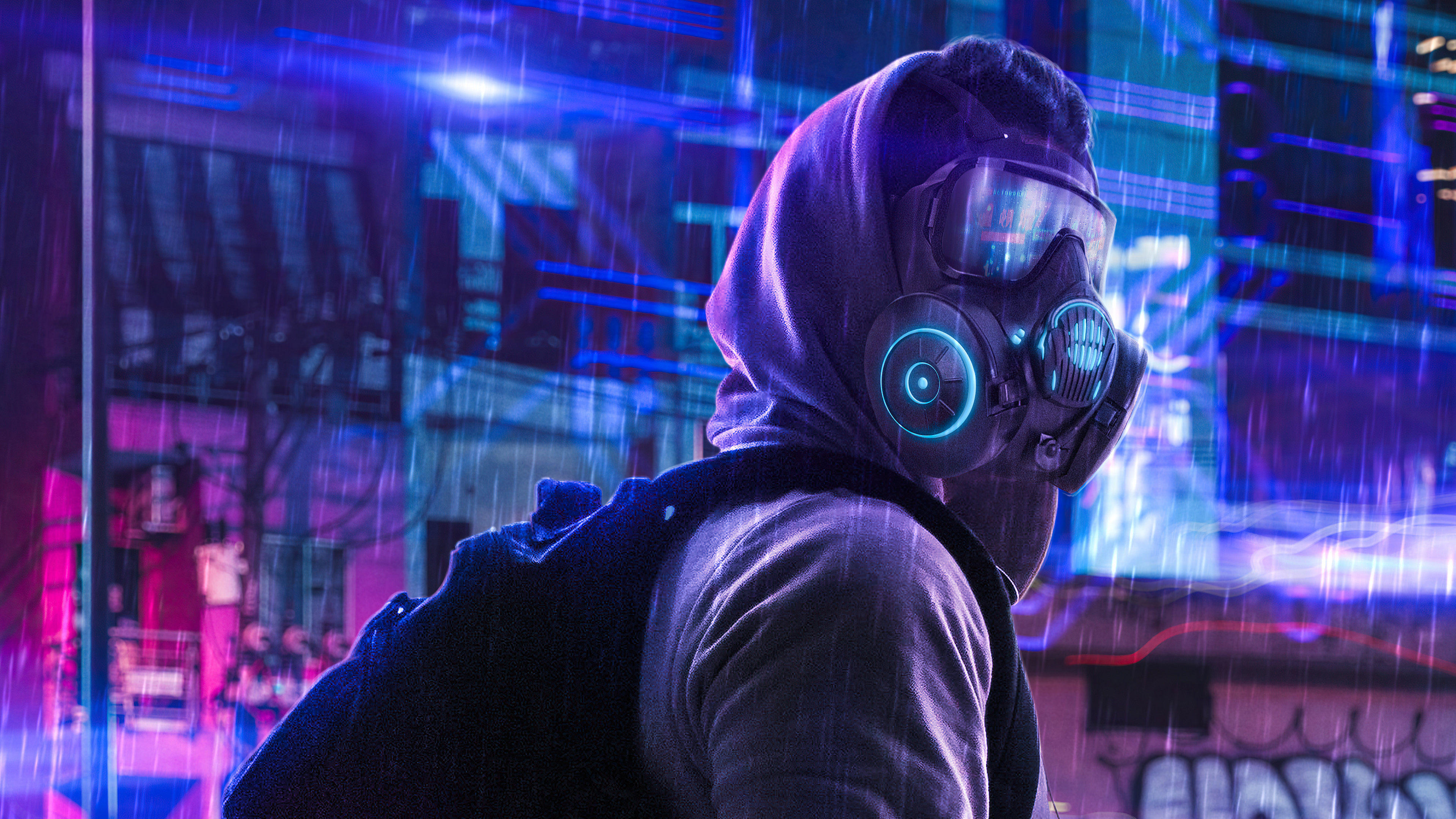 3840x2160 Toxic Mask Boy 4k, HD Artist, 4k Wallpapers, Images, Backgrounds, Photos and Pictures