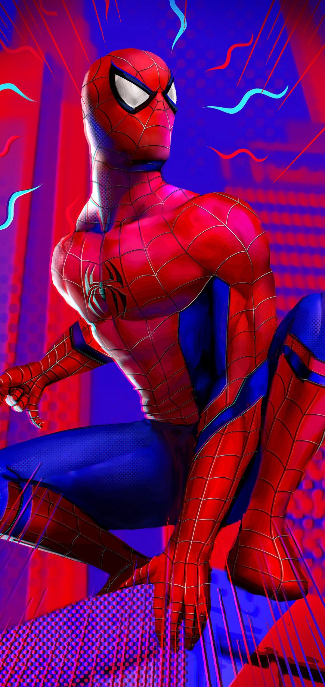 1080x2280 Spider-Man Cool Wallpapers