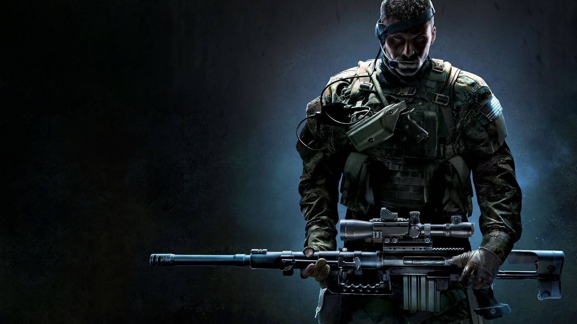 1920x1080 Download Sniper Army Soldier Wallpaper