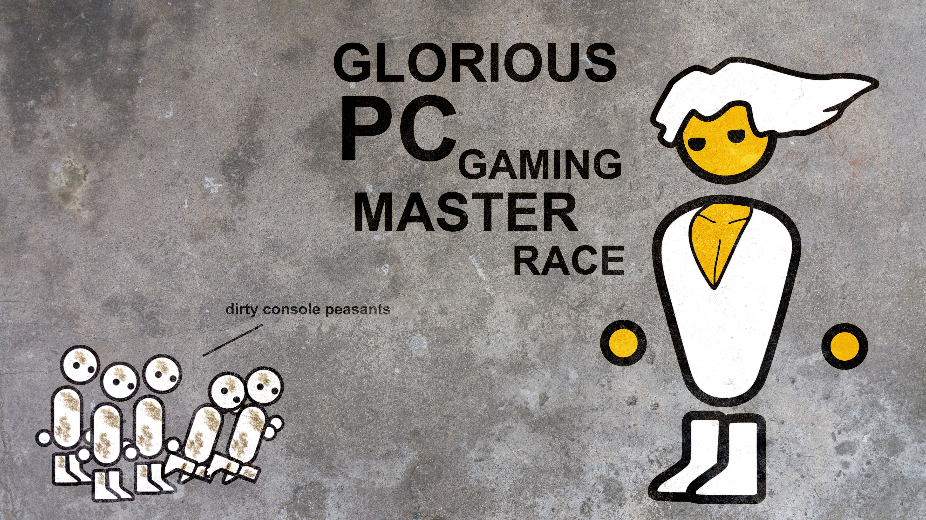 3840x2160 Glorious PC gaming master race digital wallpaper, PC Master Race HD wallpaper