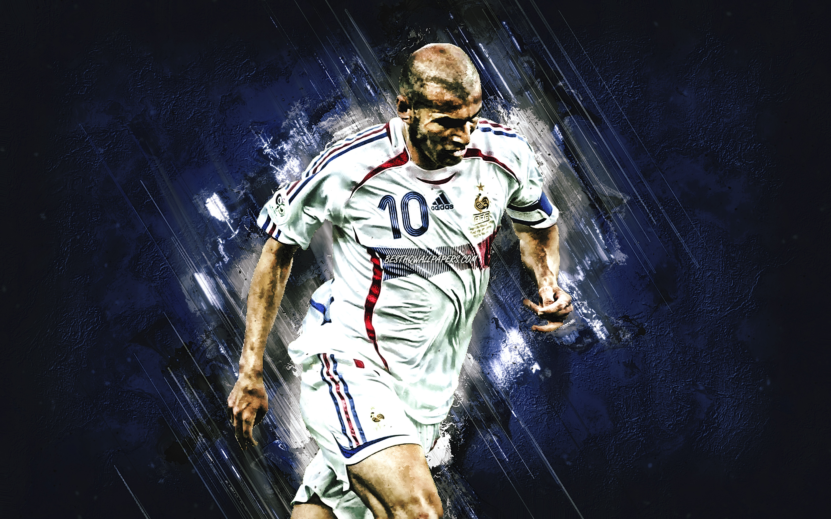 2880x1800 Descargar fondos de pantalla Zinedine Zidane, portrait, l&Atilde;&copy;gendaire footballeur fran&Atilde;&sect;ais, star du football mondial, France, football, &Atilde;&copy;quipe de France de football monitor con una resoluci&Atilde;&sup3;n . Imagenes de escritori