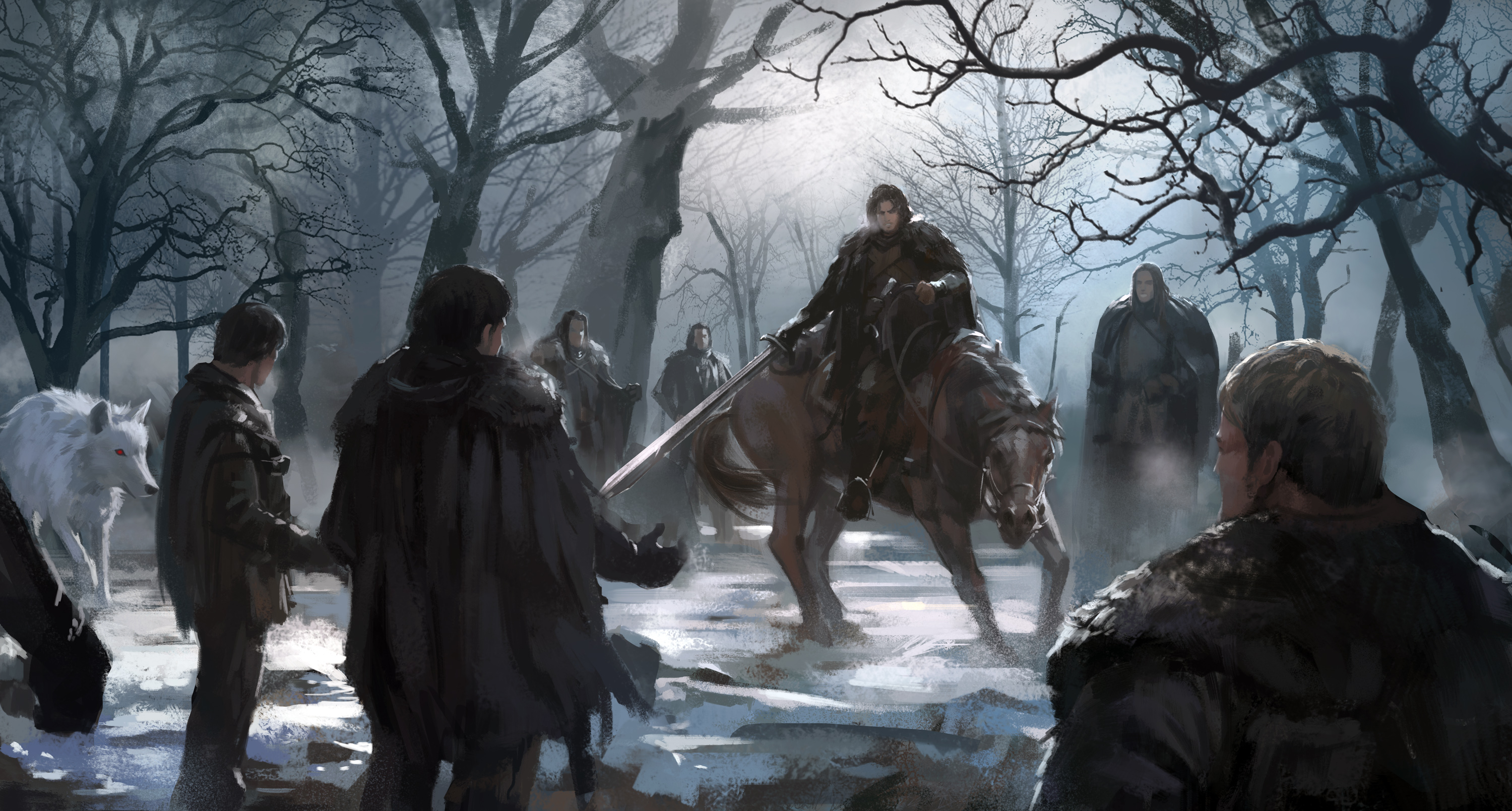 3000x1609 A Song Of Ice And Fire HD Wallpaper by Kay Huang