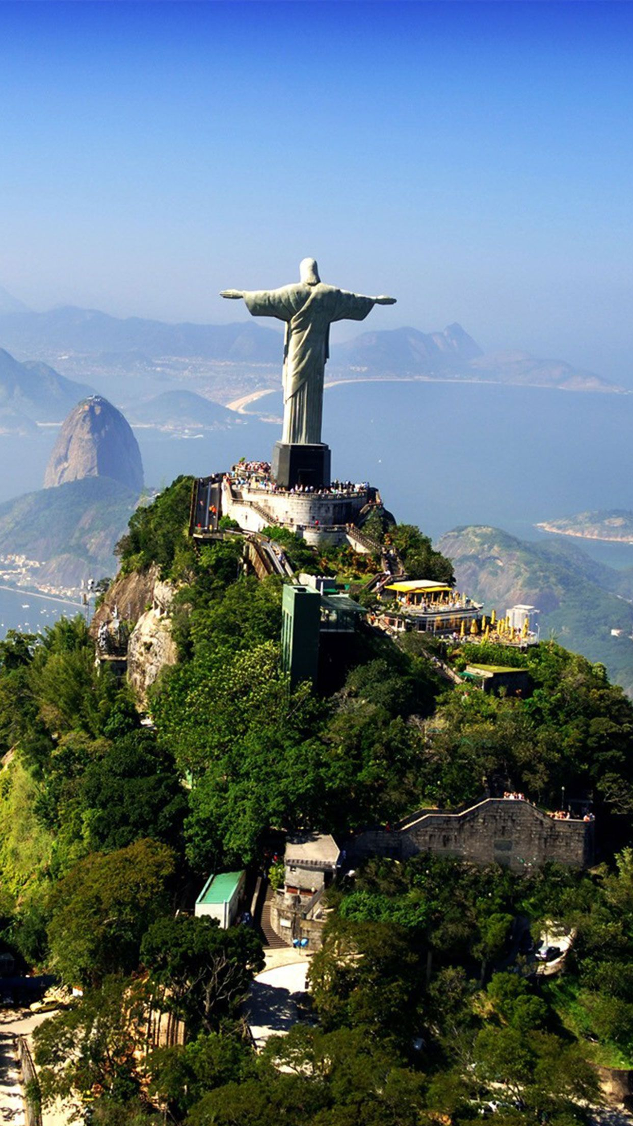1242x2208 Rio de Janeiro Brazil statue Wallpaper #rio #brazil #Iphone #android # wallpaper more like this on | Brazil travel, Travel spot, Exciting travel