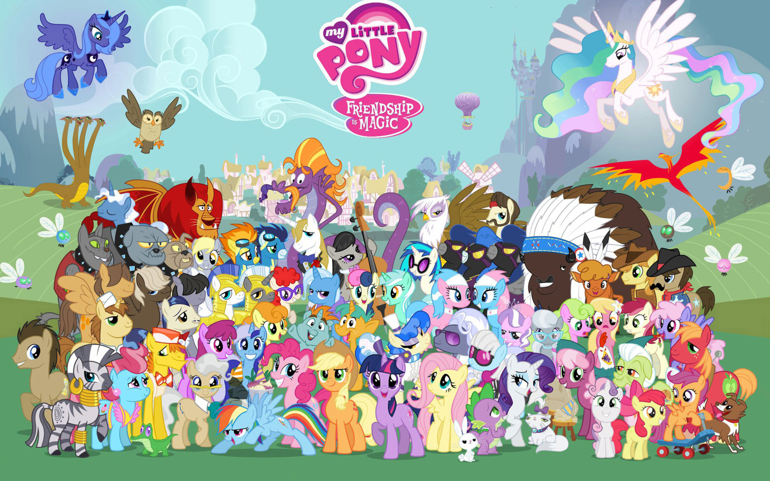 2560x1600 1100+ My Little Pony: Friendship is Magic HD Wallpapers and Backgrounds