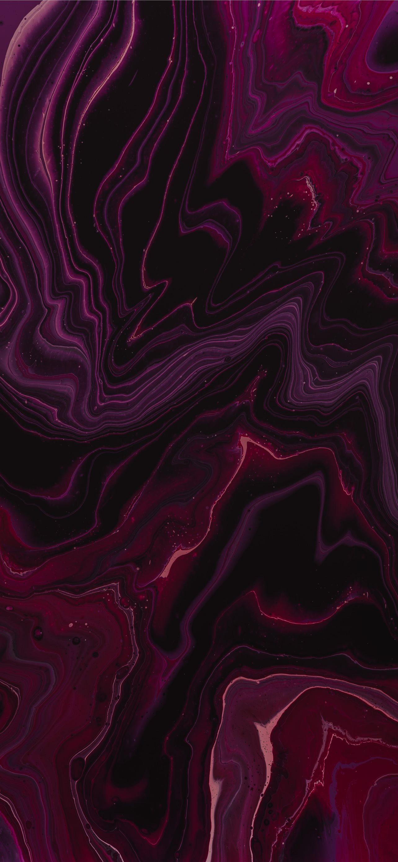 1284x2778 pink purple and black painting iPhone 12 Wallpapers Free Download