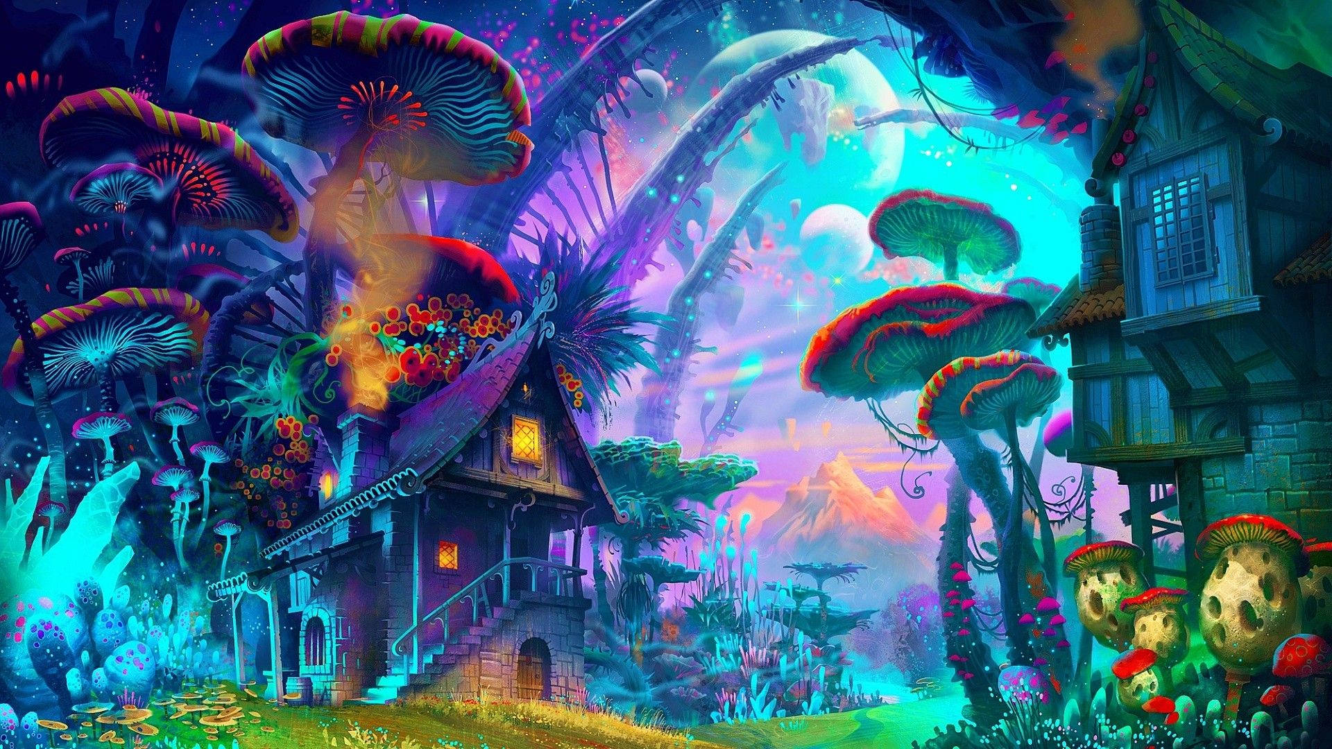 1920x1080 Download Psychedelic Wallpaper