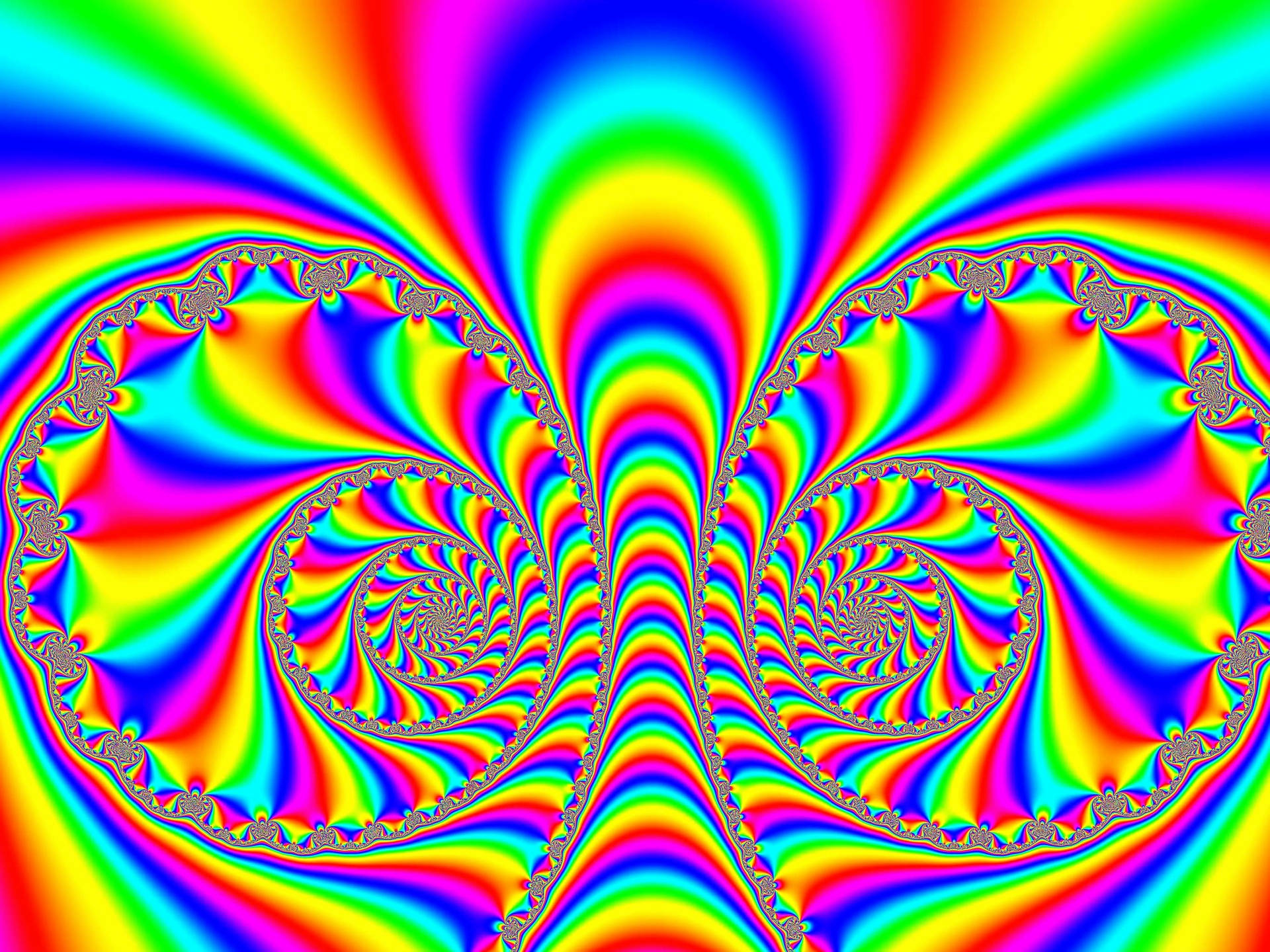 1920x1440 Download Hippie Colour Optical Illusion Wallpaper