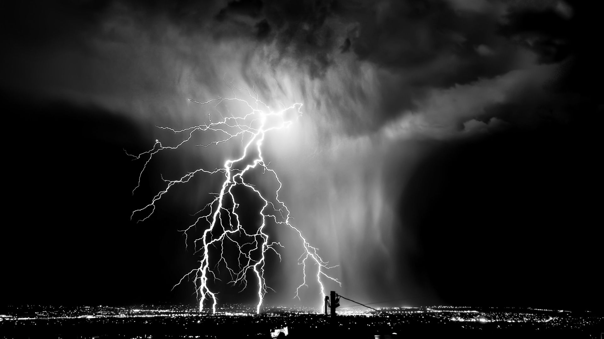 1920x1080 may there be darkness upon the land of Egypt, so dense that it may be felt&acirc;&#128;&brvbar; | Lightning photography, Lightning images, Lightning cloud