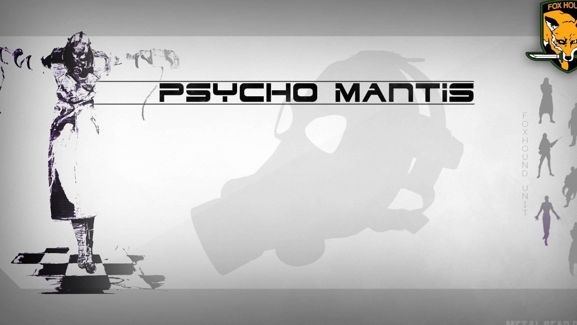 1920x1080 Psycho Mantis by Yoji Shinkawa